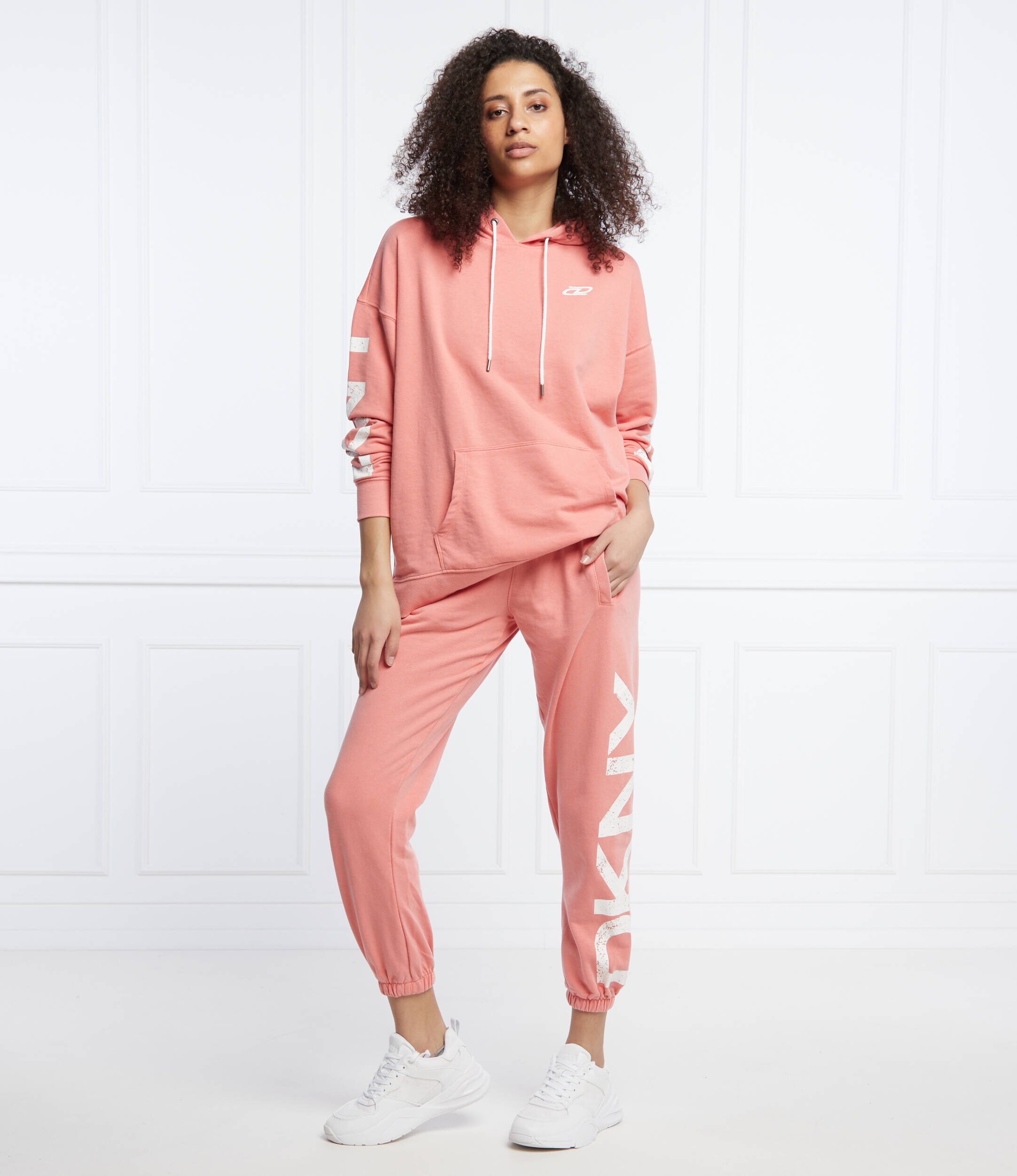 DKNY Sport Hanorac EXPLODED CRACKLE LOG | Loose fit