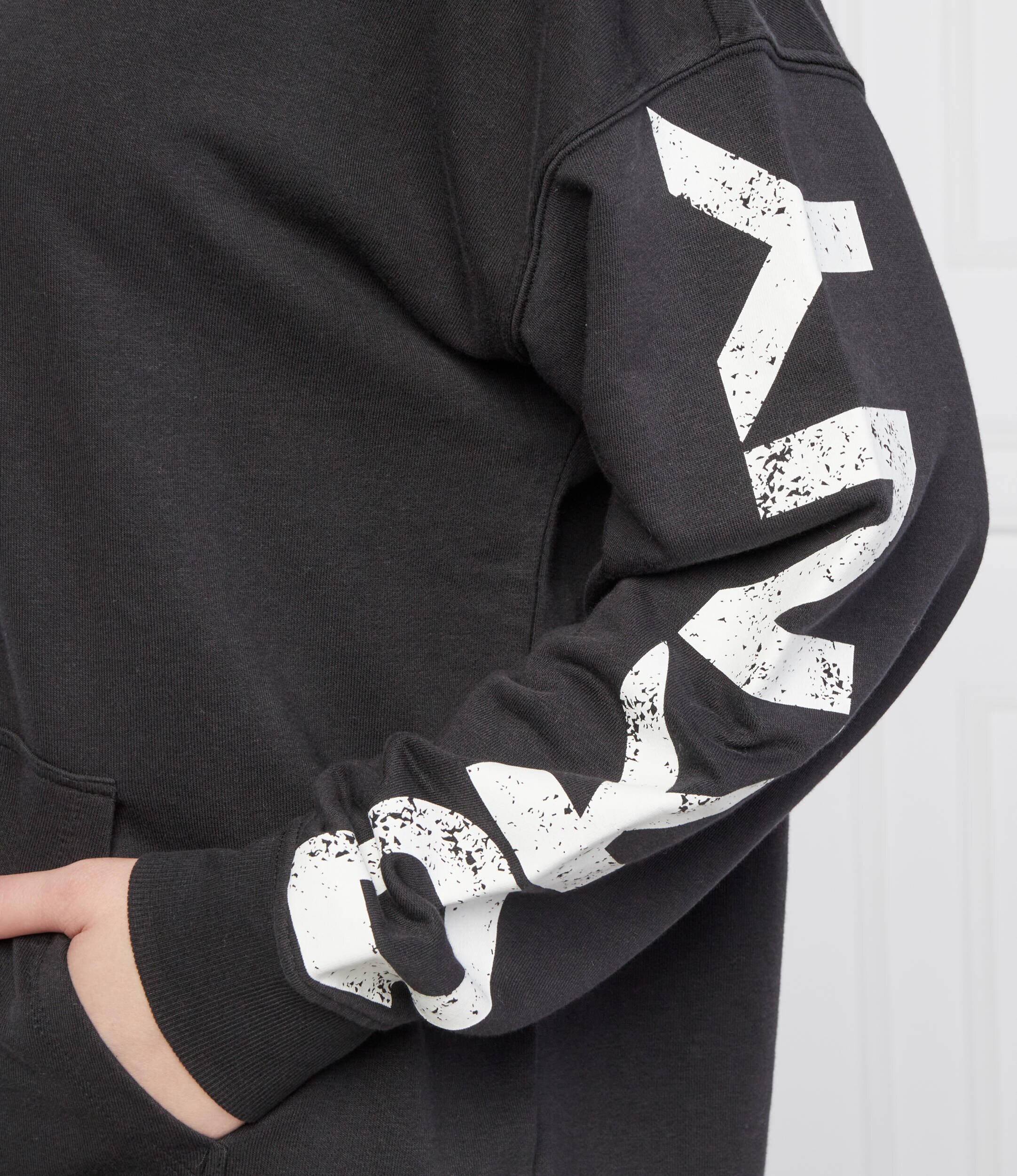 DKNY Sport Hanorac EXPLODED CRACKLE LOG | Loose fit