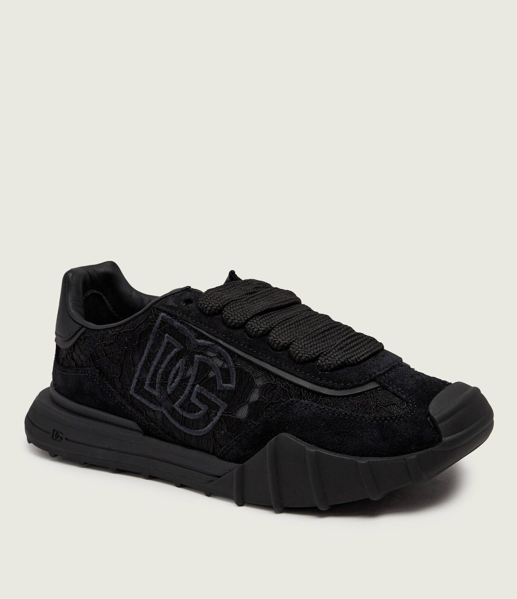 Dolce & Gabbana De dantelă sneakers | piele întoarsă