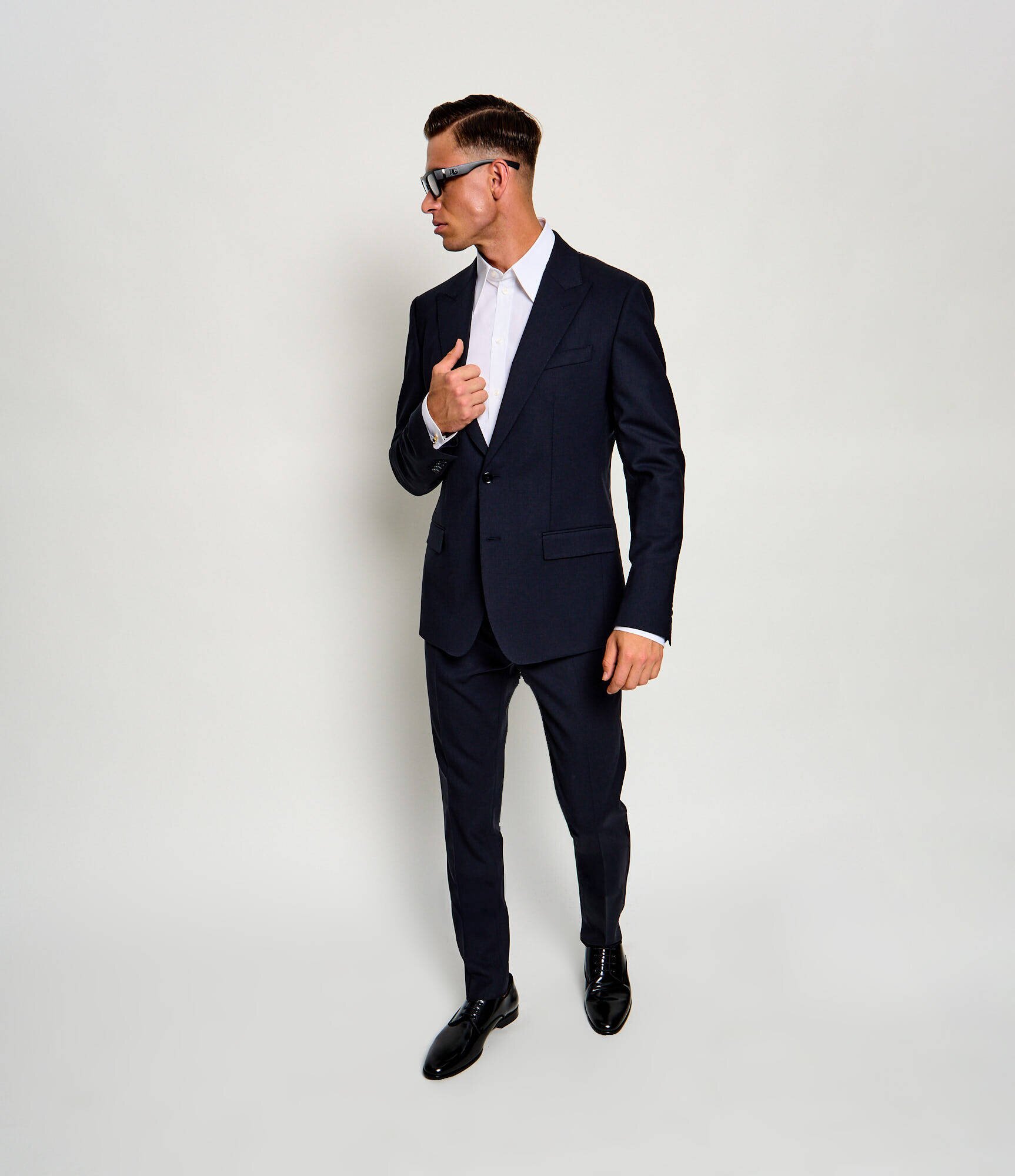 Dolce & Gabbana De lână costum | Slim Fit