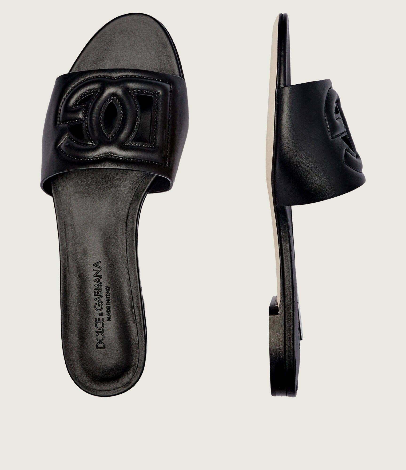 Dolce & Gabbana De piele șlapi