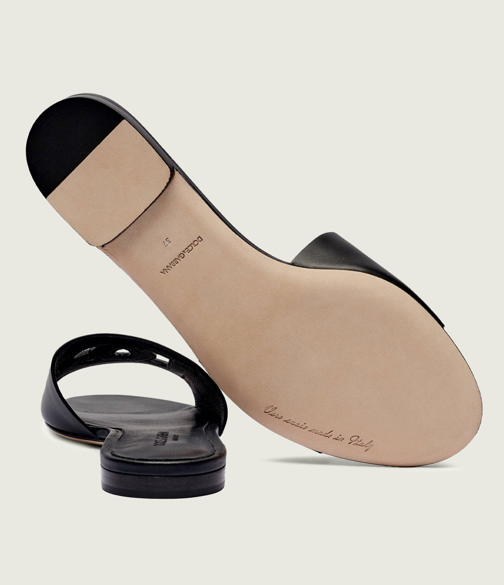 Dolce & Gabbana De piele șlapi