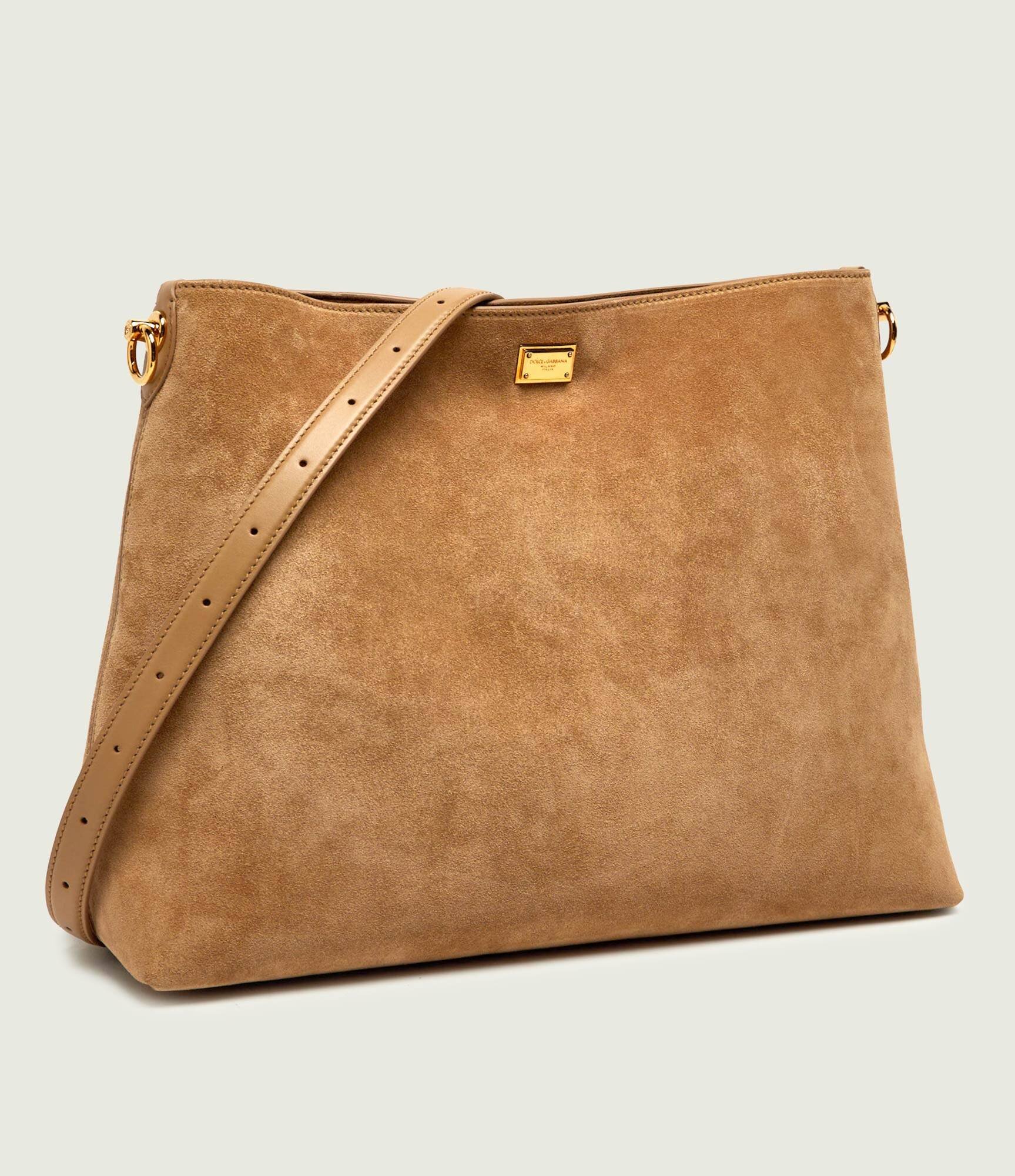 Dolce & Gabbana Geantă shopper Large Vittoria | piele întoarsă