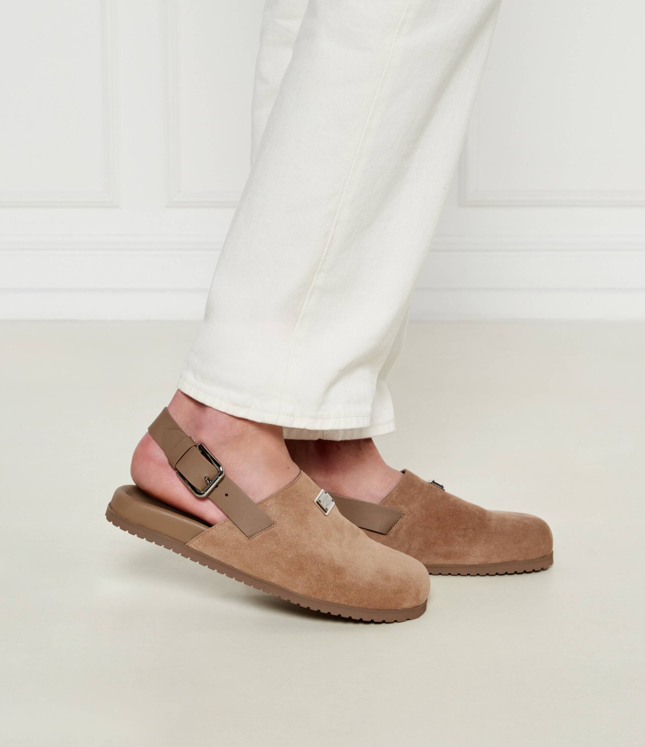 Dolce & Gabbana Mules (încălțăminte) | piele întoarsă