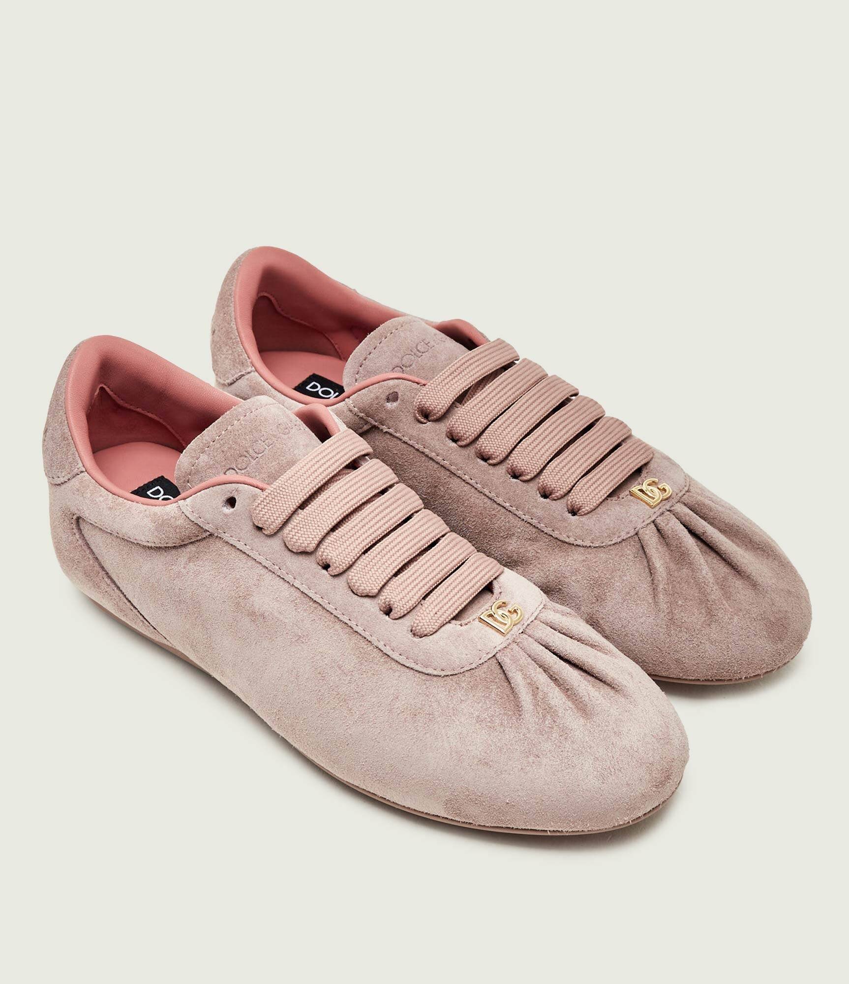 Dolce & Gabbana Sneakers Ballet | piele întoarsă