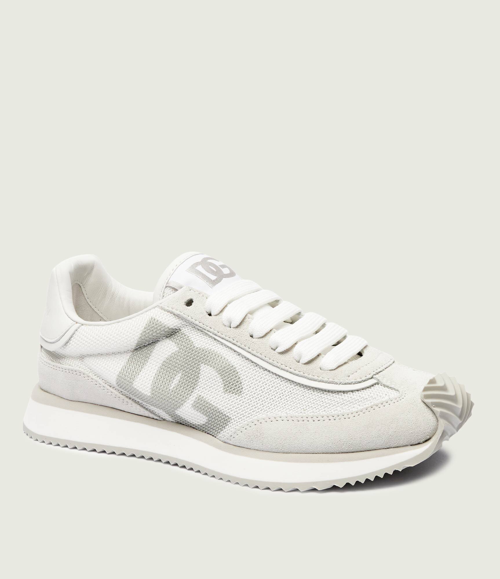 Dolce & Gabbana Sneakers cu adaos de piele