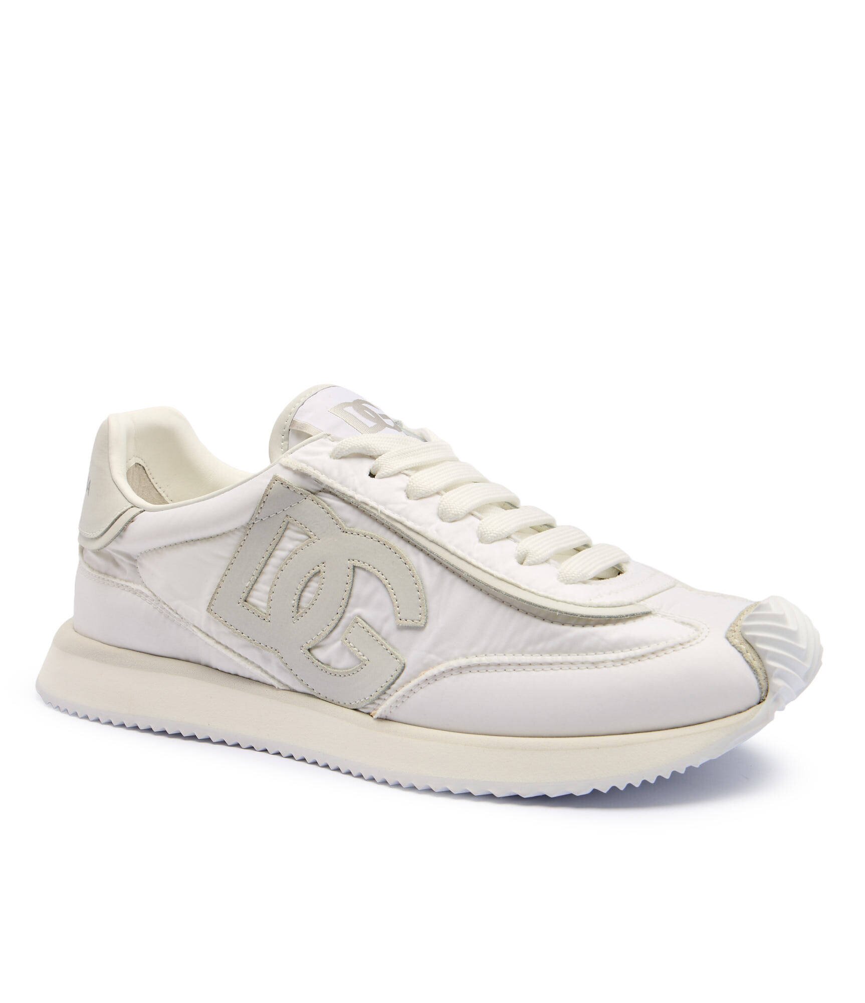 Dolce & Gabbana Sneakers cu adaos de piele