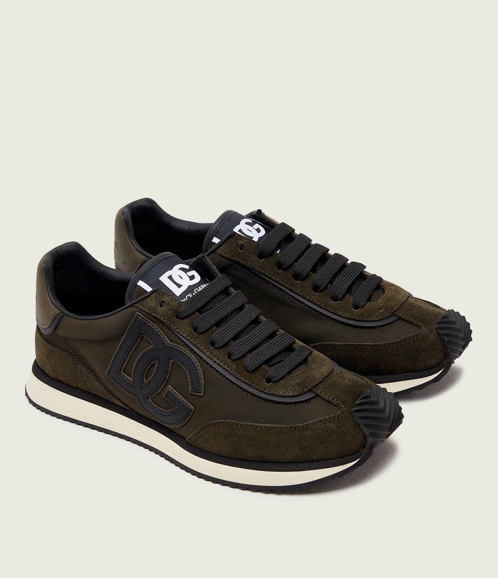 Dolce & Gabbana Sneakers Cushion | piele întoarsă