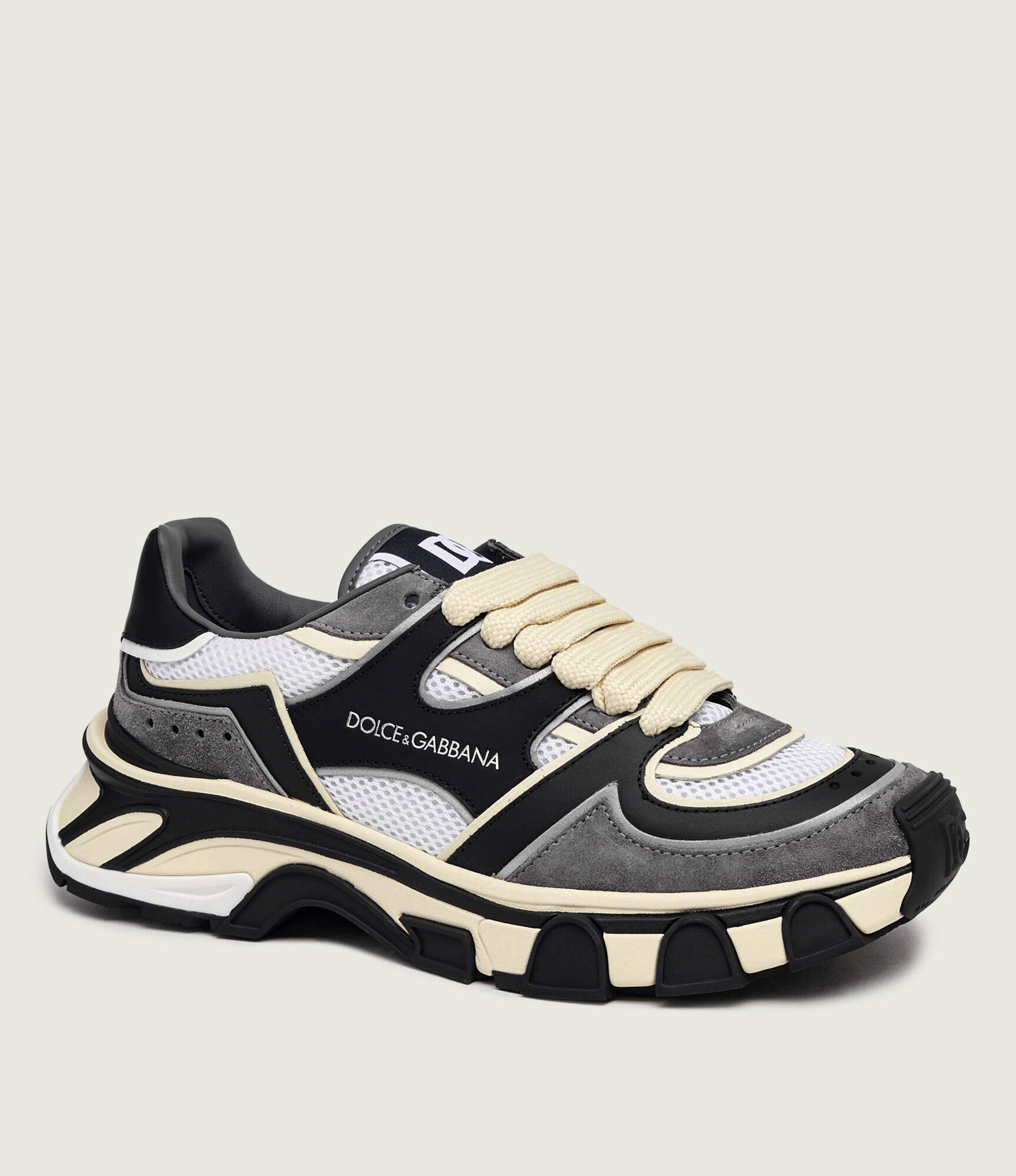 Dolce & Gabbana Sneakers DG Country Road | piele întoarsă cu adaos de piele