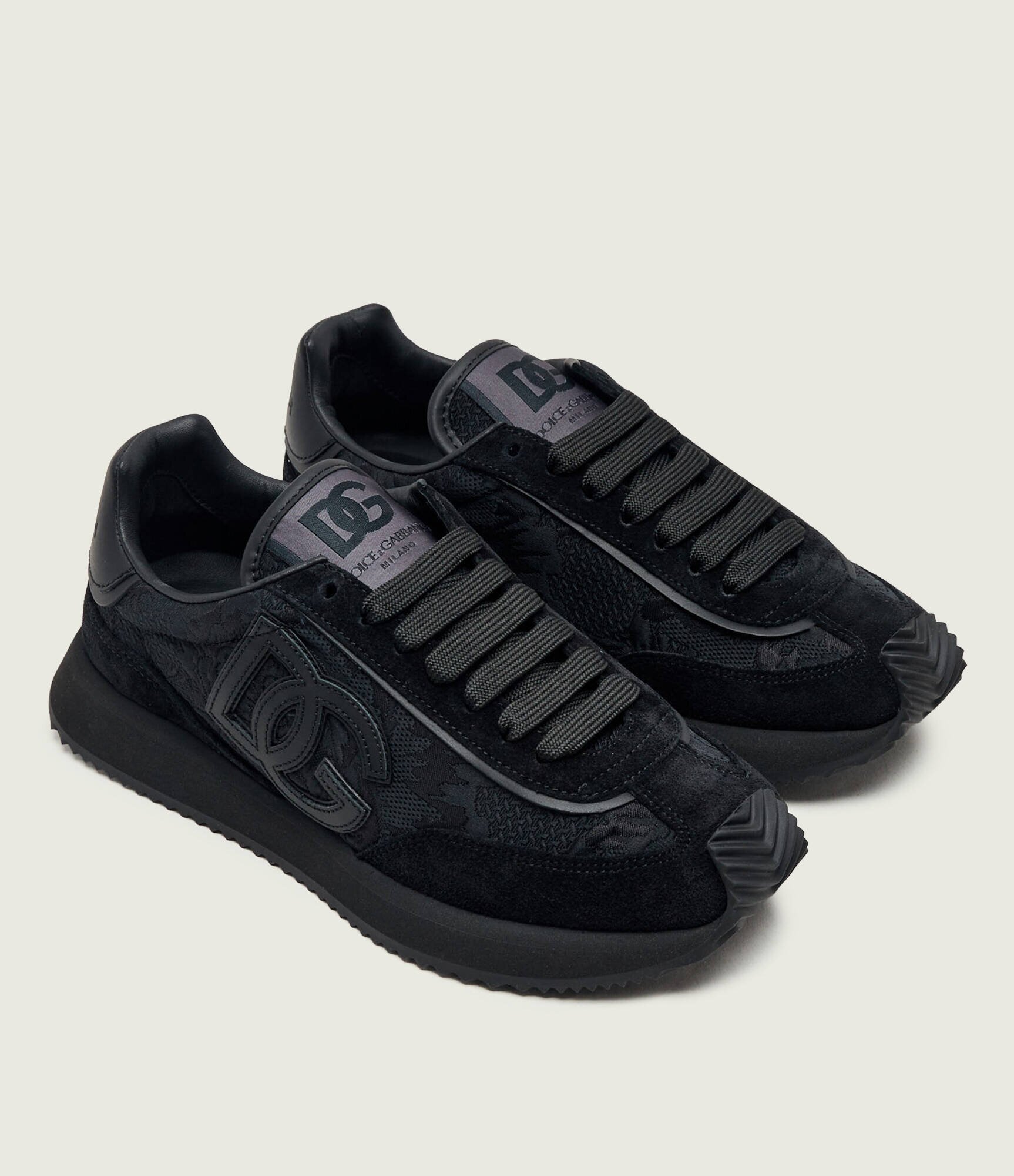 Dolce & Gabbana Sneakers DG Cushion | piele întoarsă