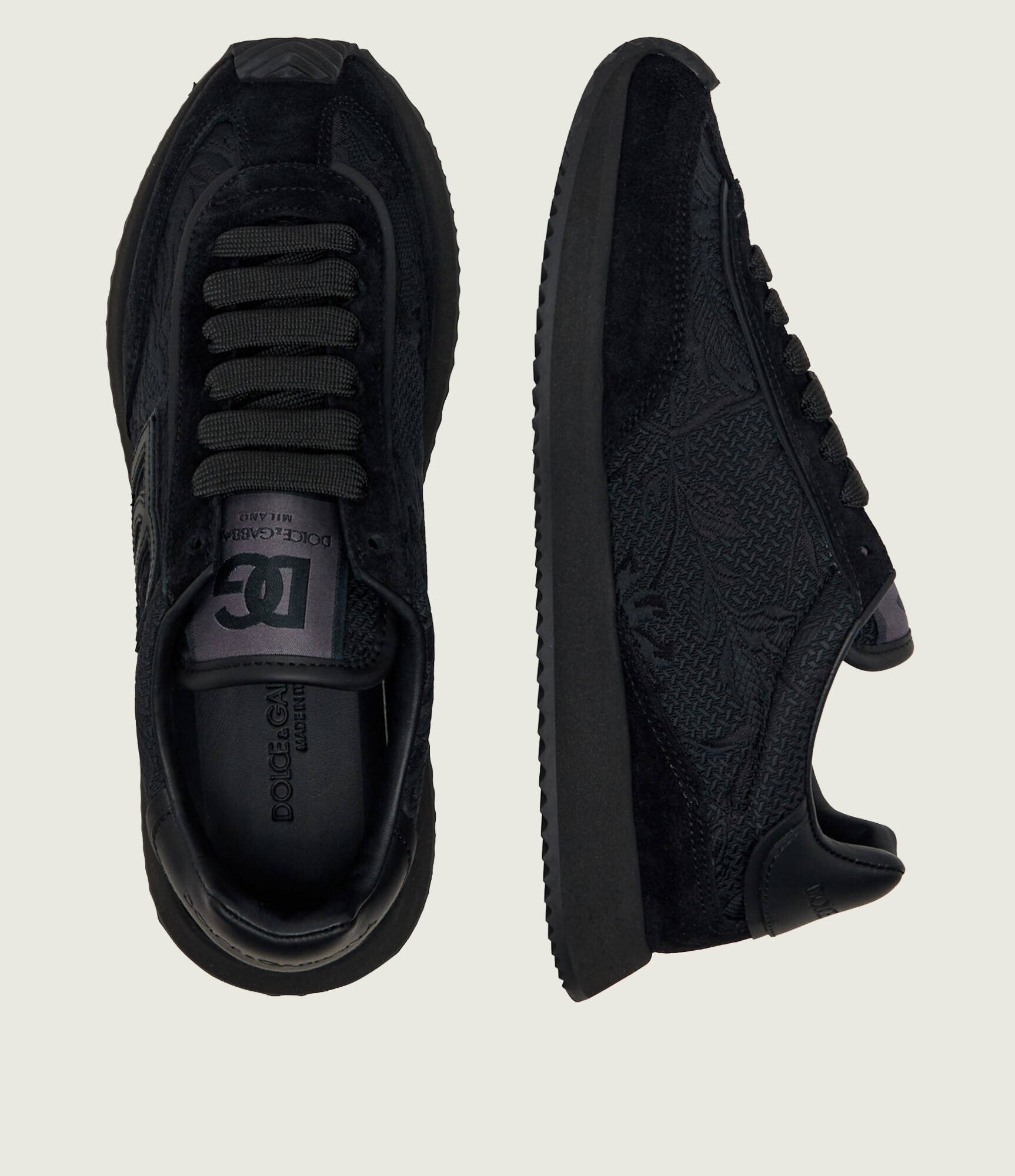 Dolce & Gabbana Sneakers DG Cushion | piele întoarsă