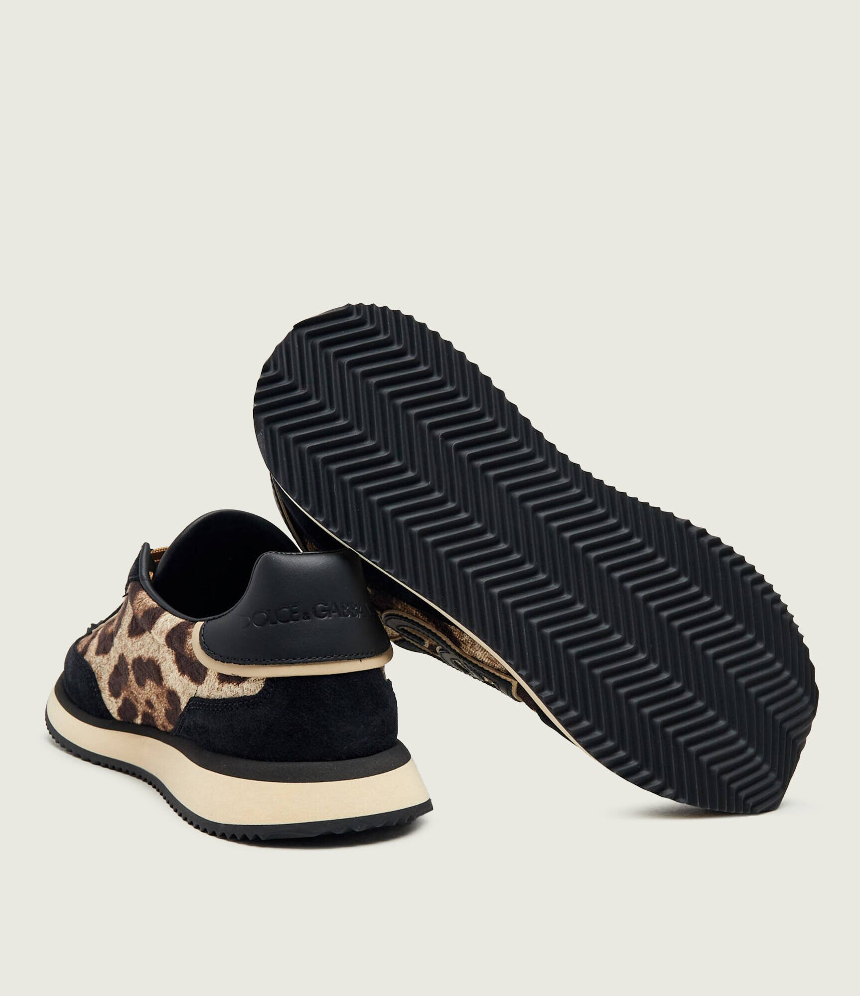 Dolce & Gabbana Sneakers DG Cushion | piele întoarsă