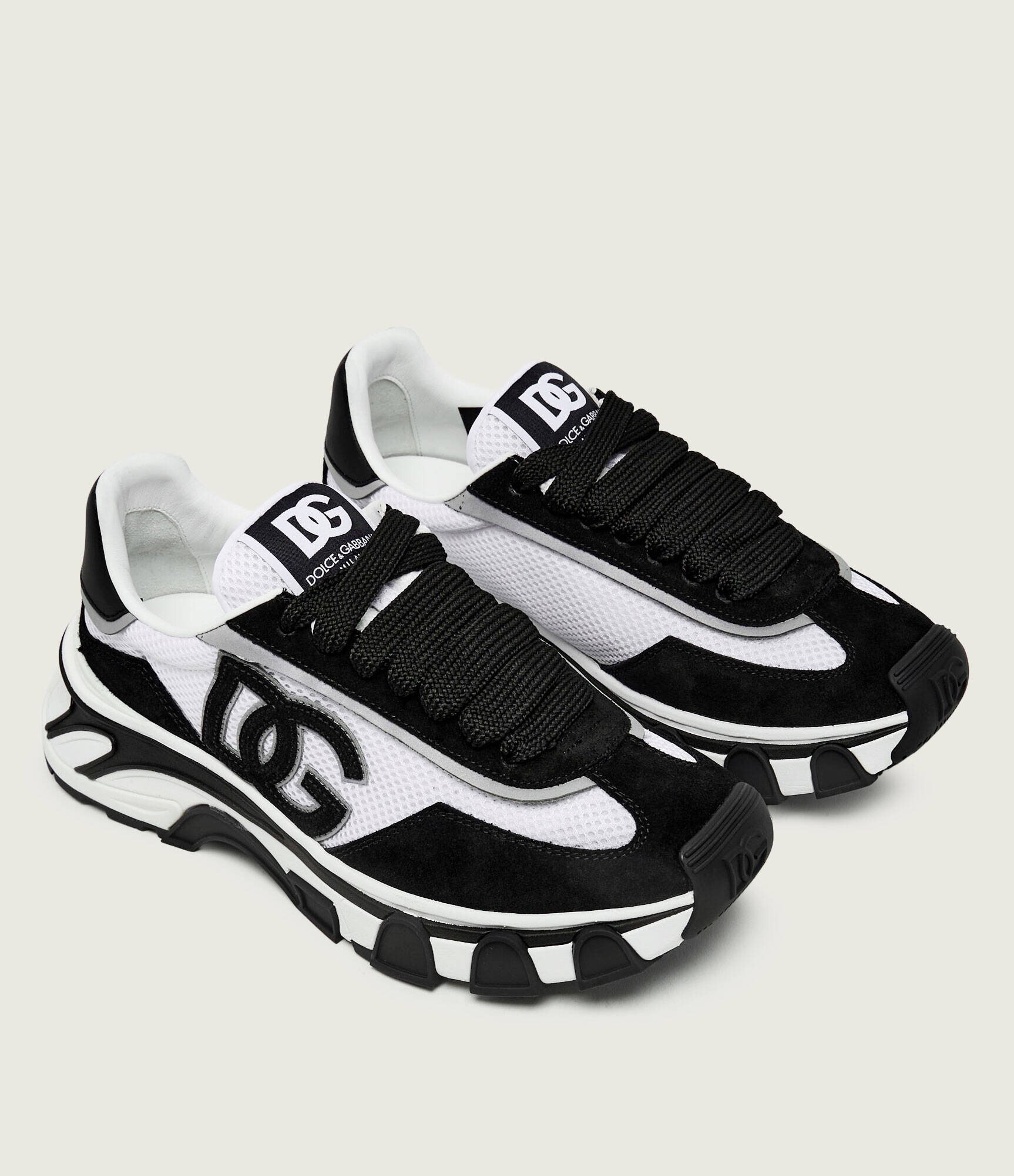 Dolce & Gabbana Sneakers RETE LOW | piele întoarsă