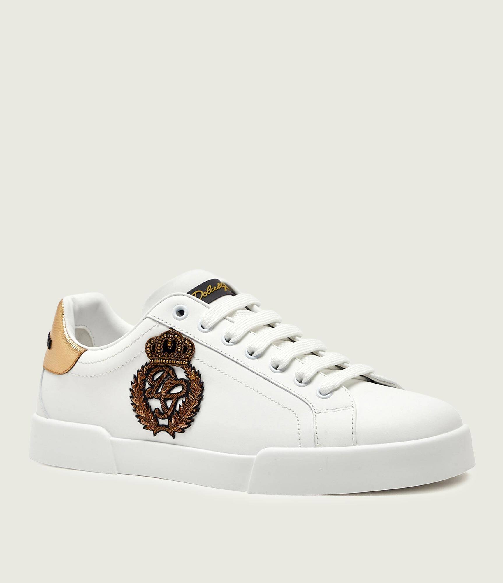 Dolce & Gabbana Teniși din piele