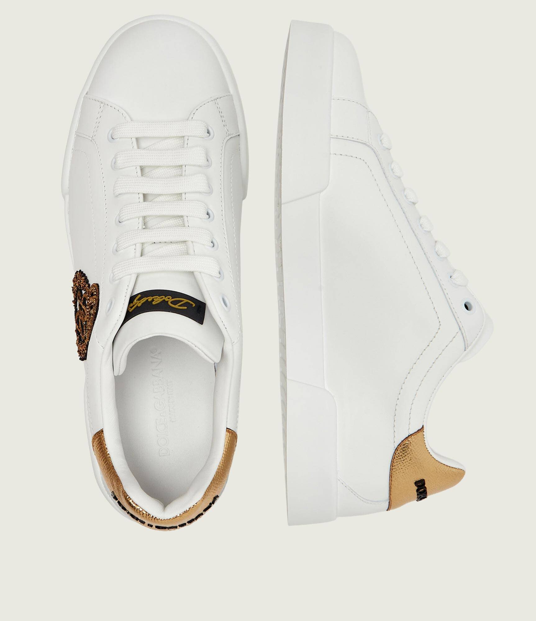 Dolce & Gabbana Teniși din piele