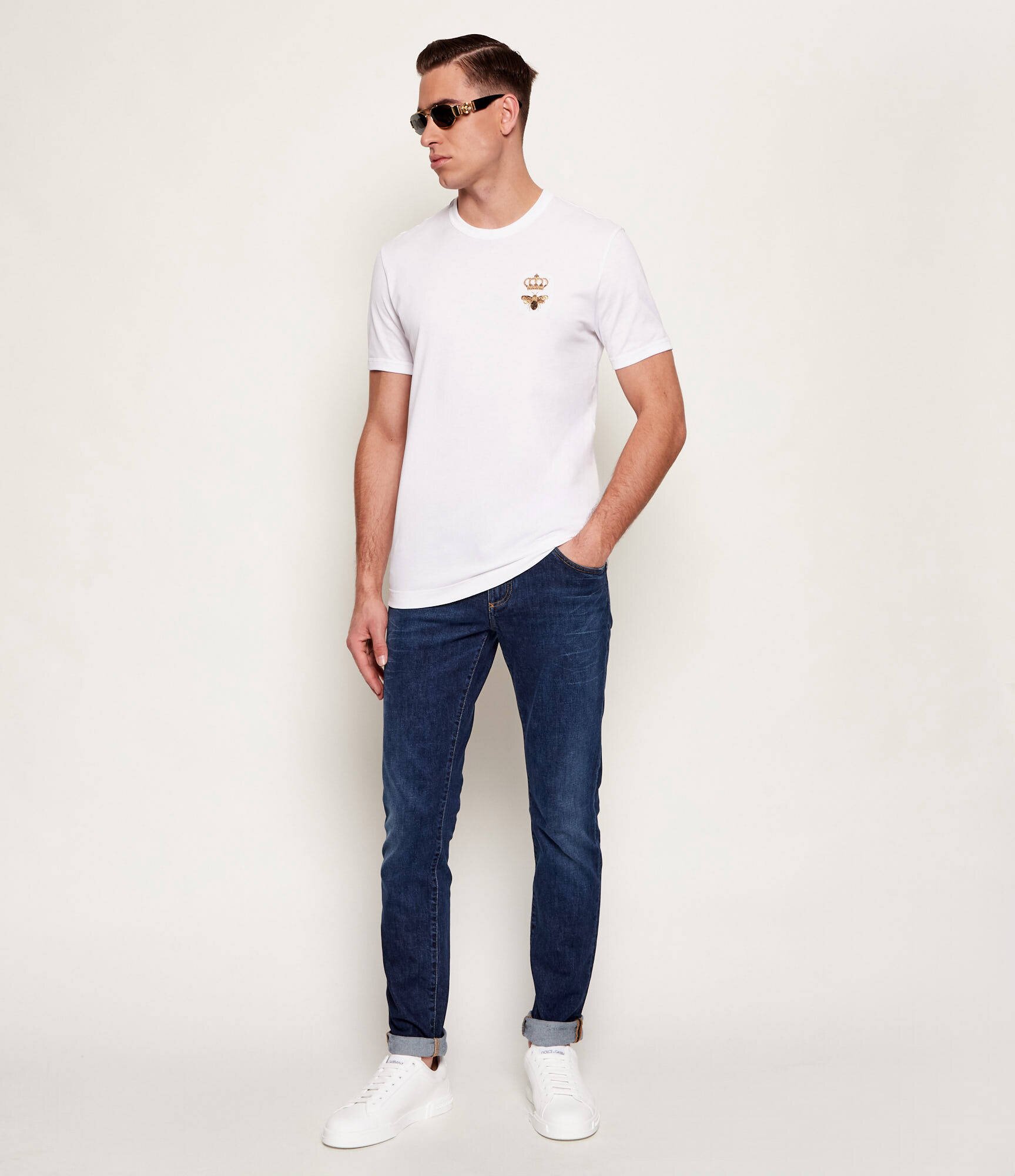 Dolce & Gabbana Teniși din piele