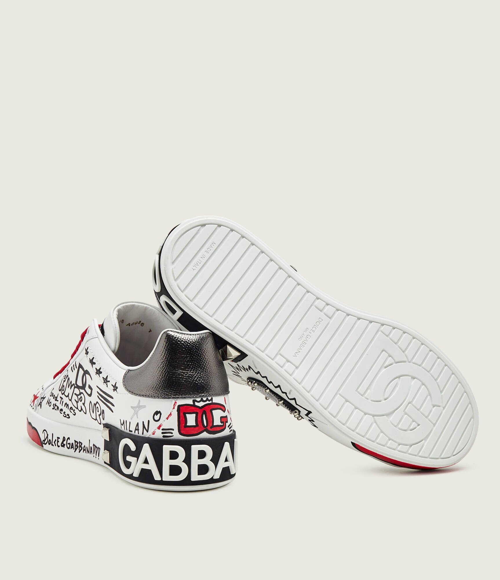 Dolce & Gabbana Teniși din piele Portofino