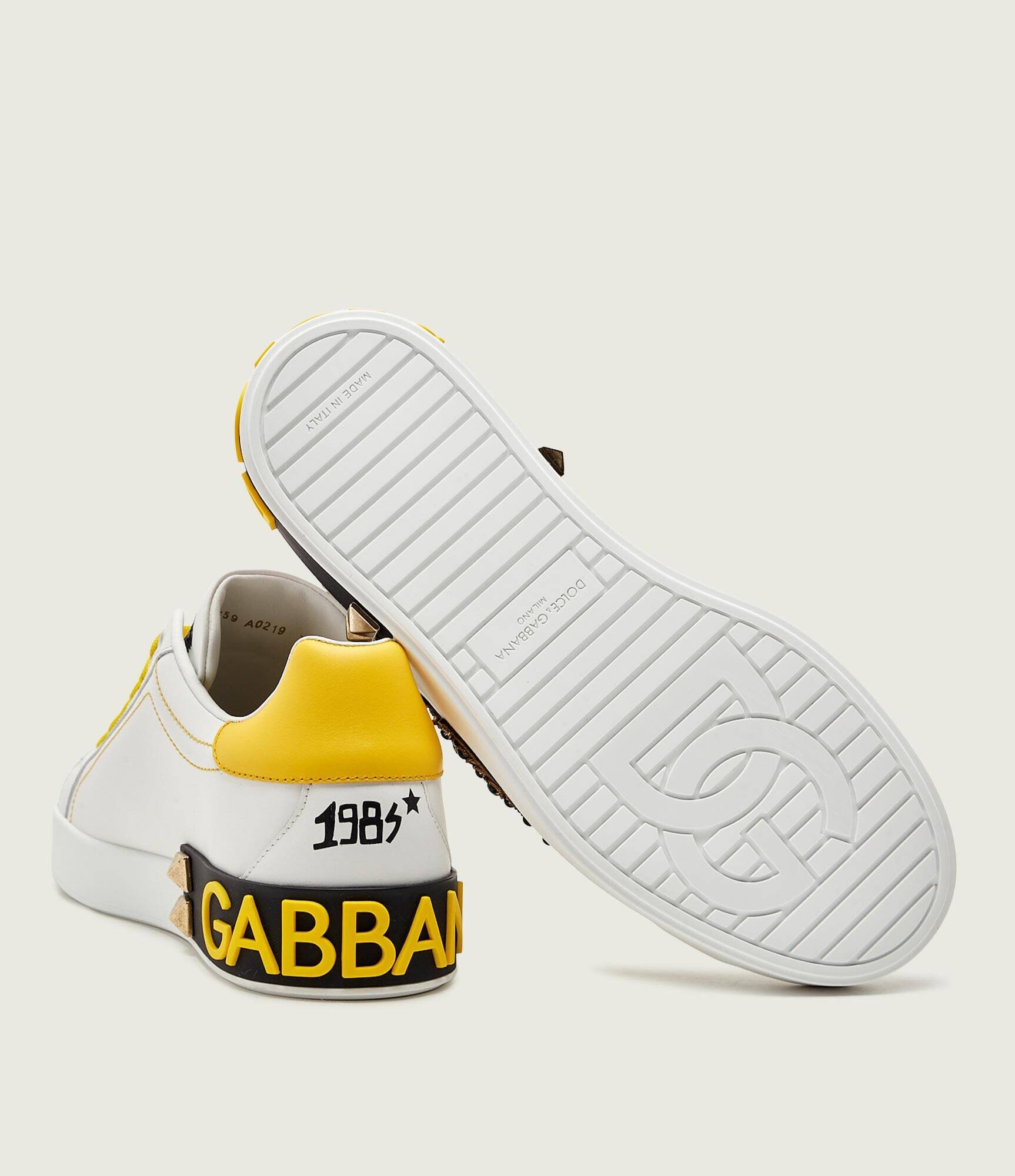 Dolce & Gabbana Teniși din piele Portofino