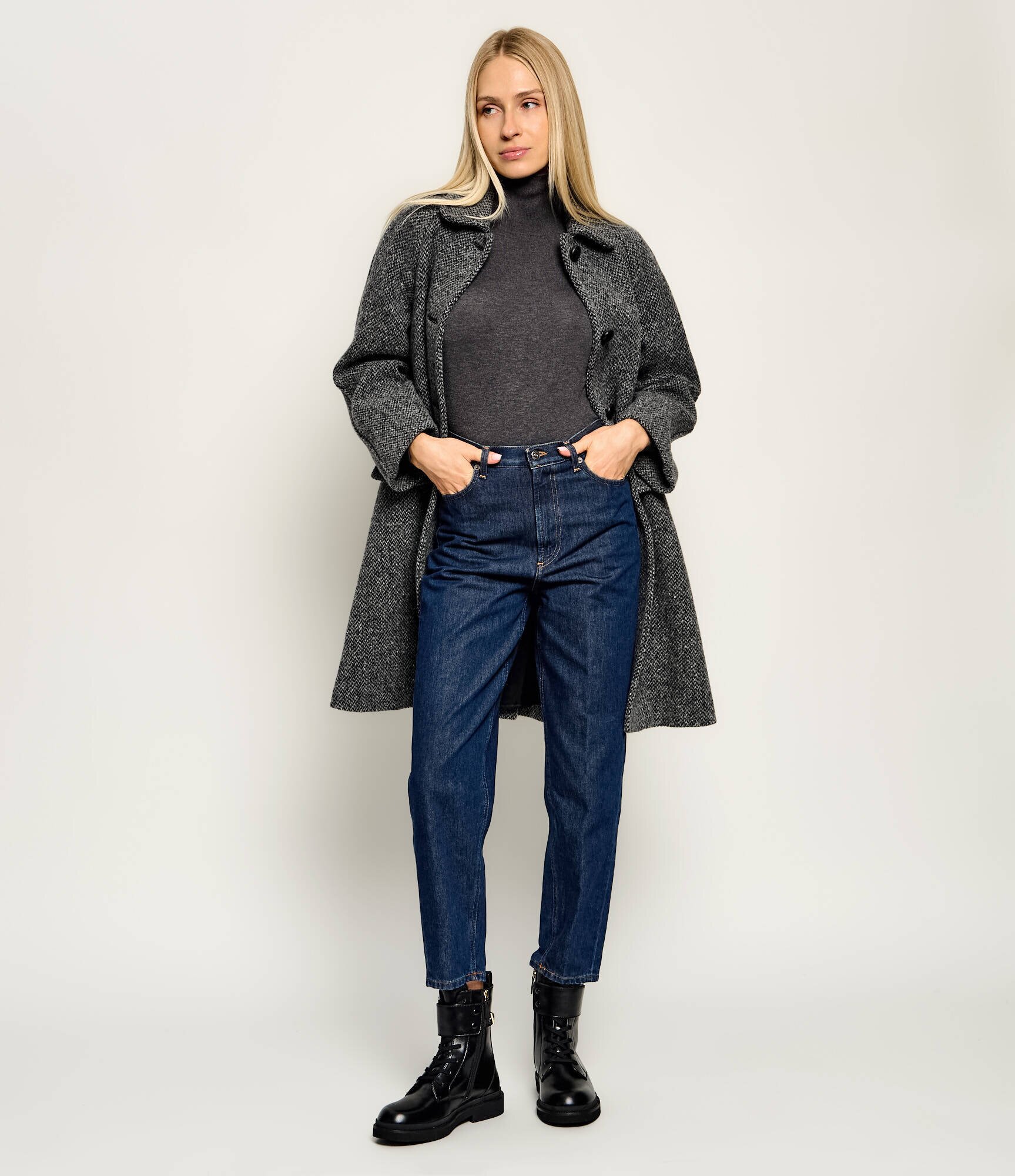 DONDUP - made in Italy Blugi Bessie | Mom Fit