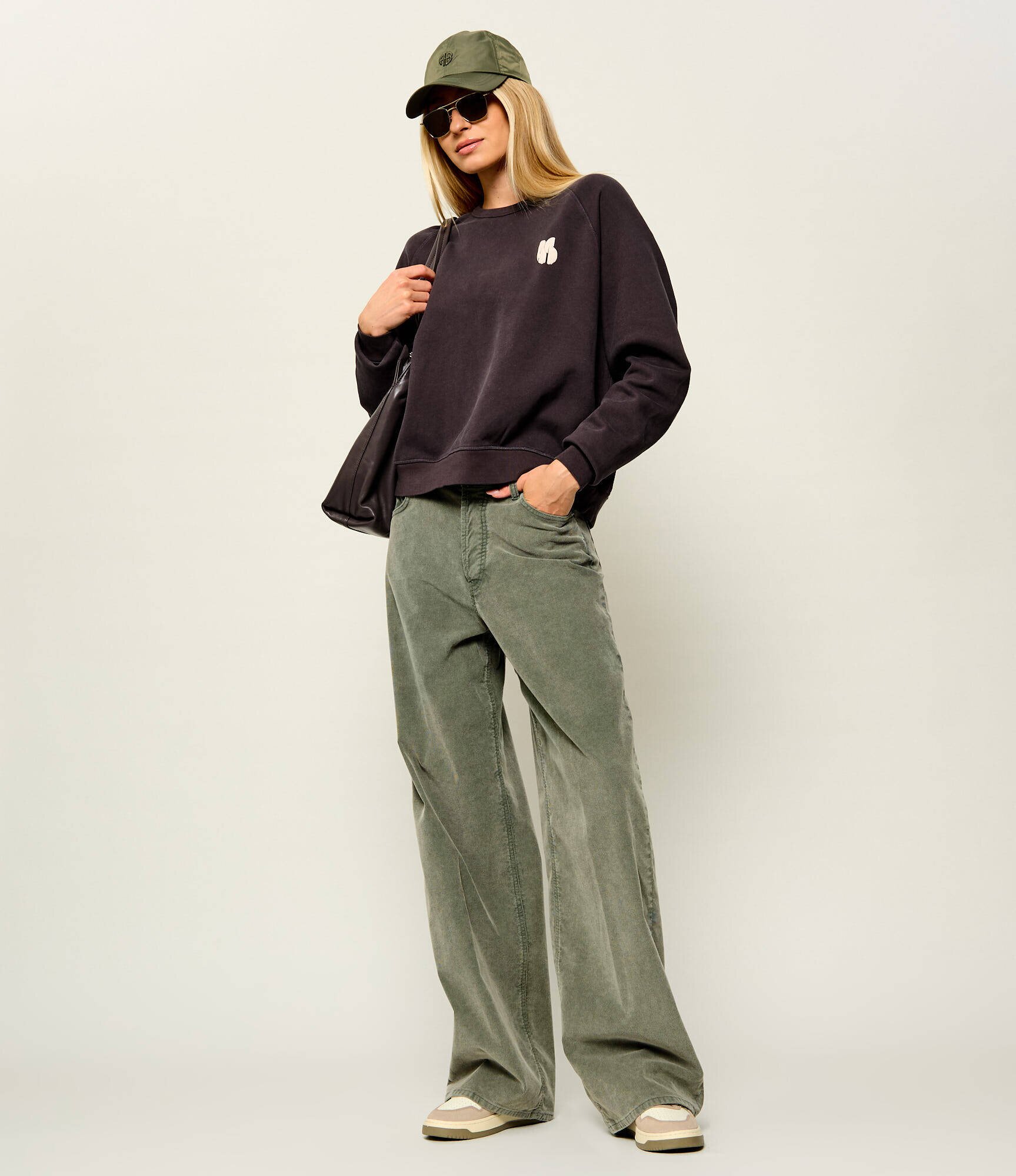 DONDUP - made in Italy Pantaloni Dakota | Loose fit | catifea reiată