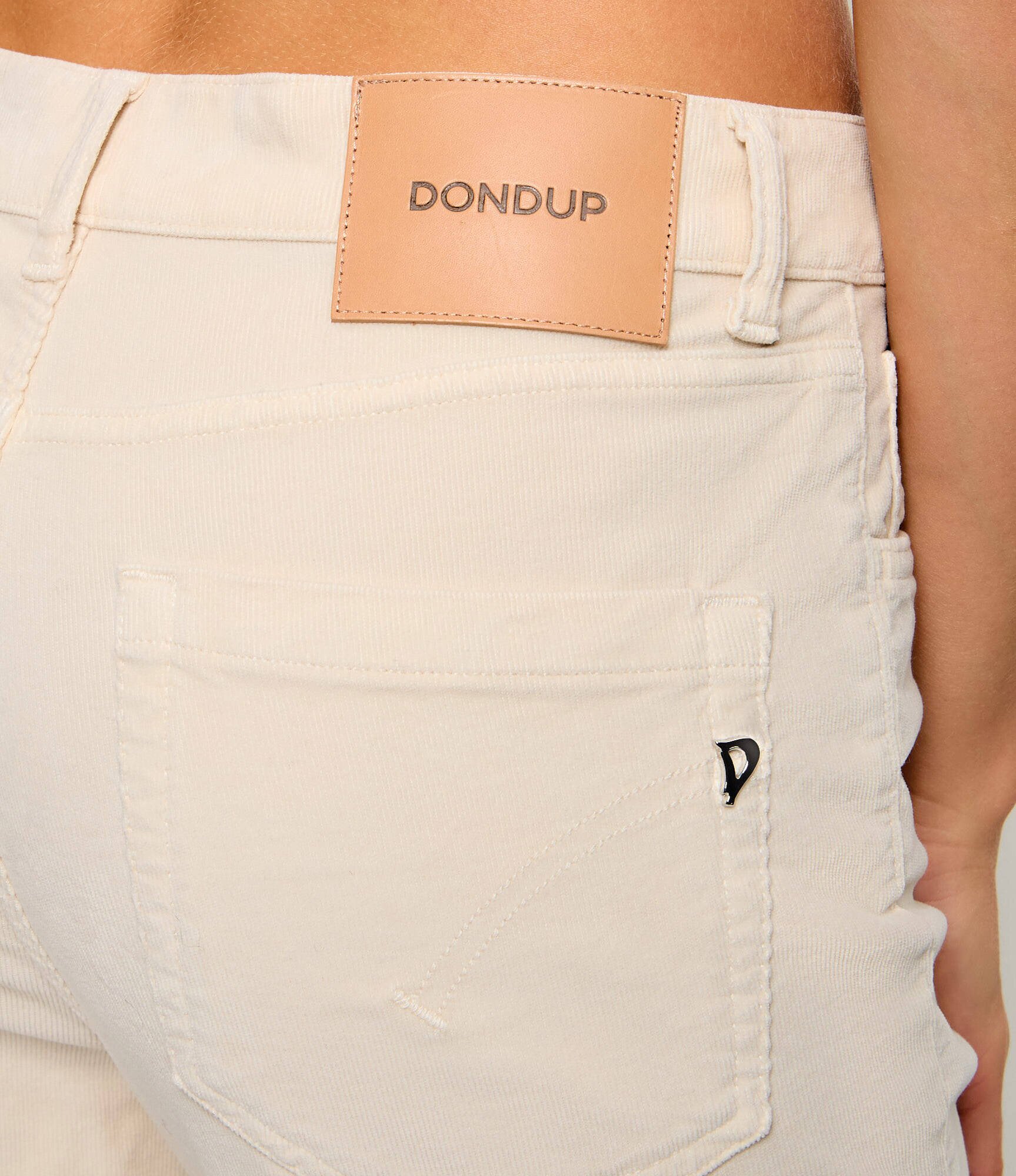 DONDUP - made in Italy Pantaloni Koons | Slim Fit | catifea reiată
