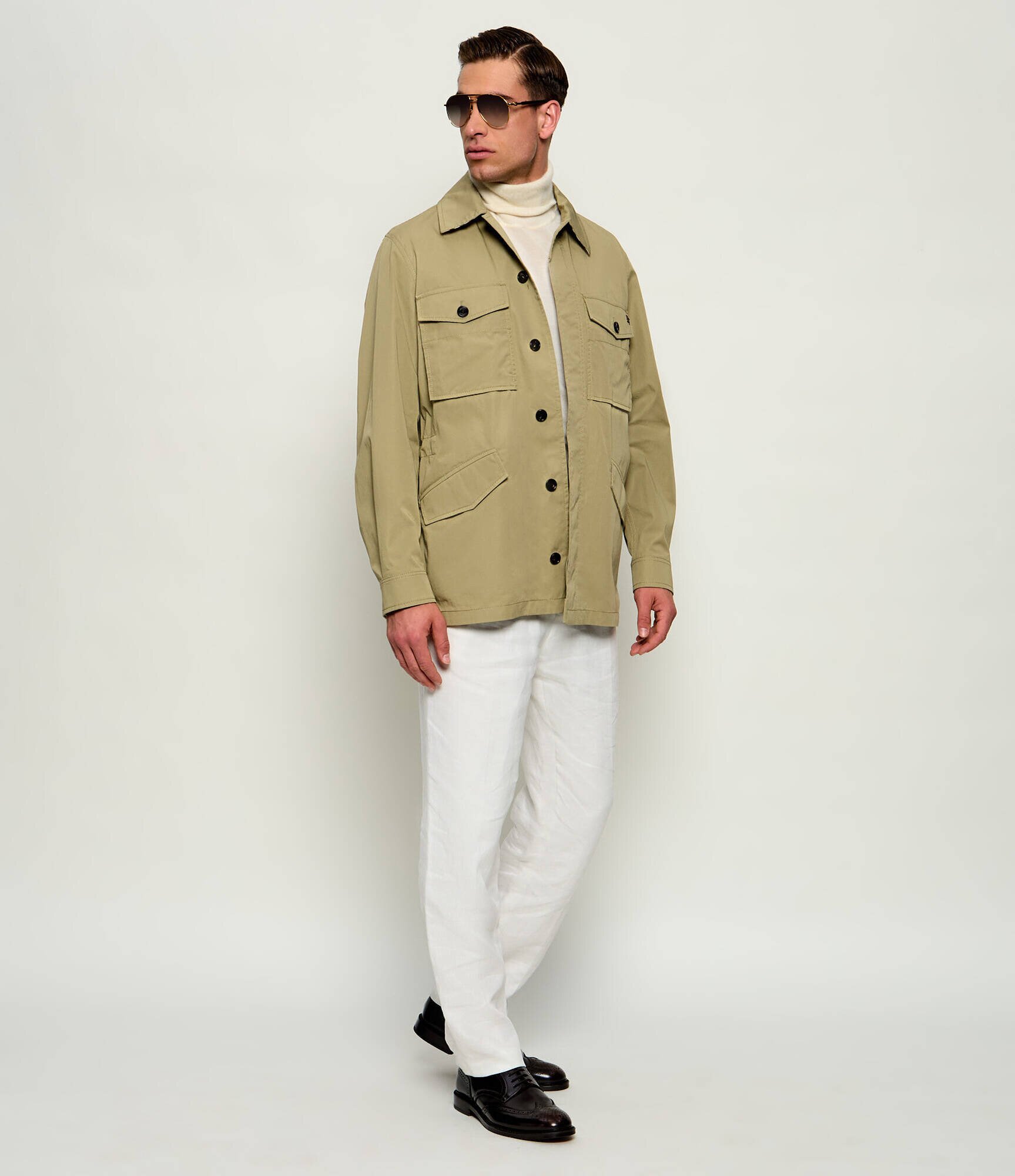 Doucal's De piele pantofi brogues