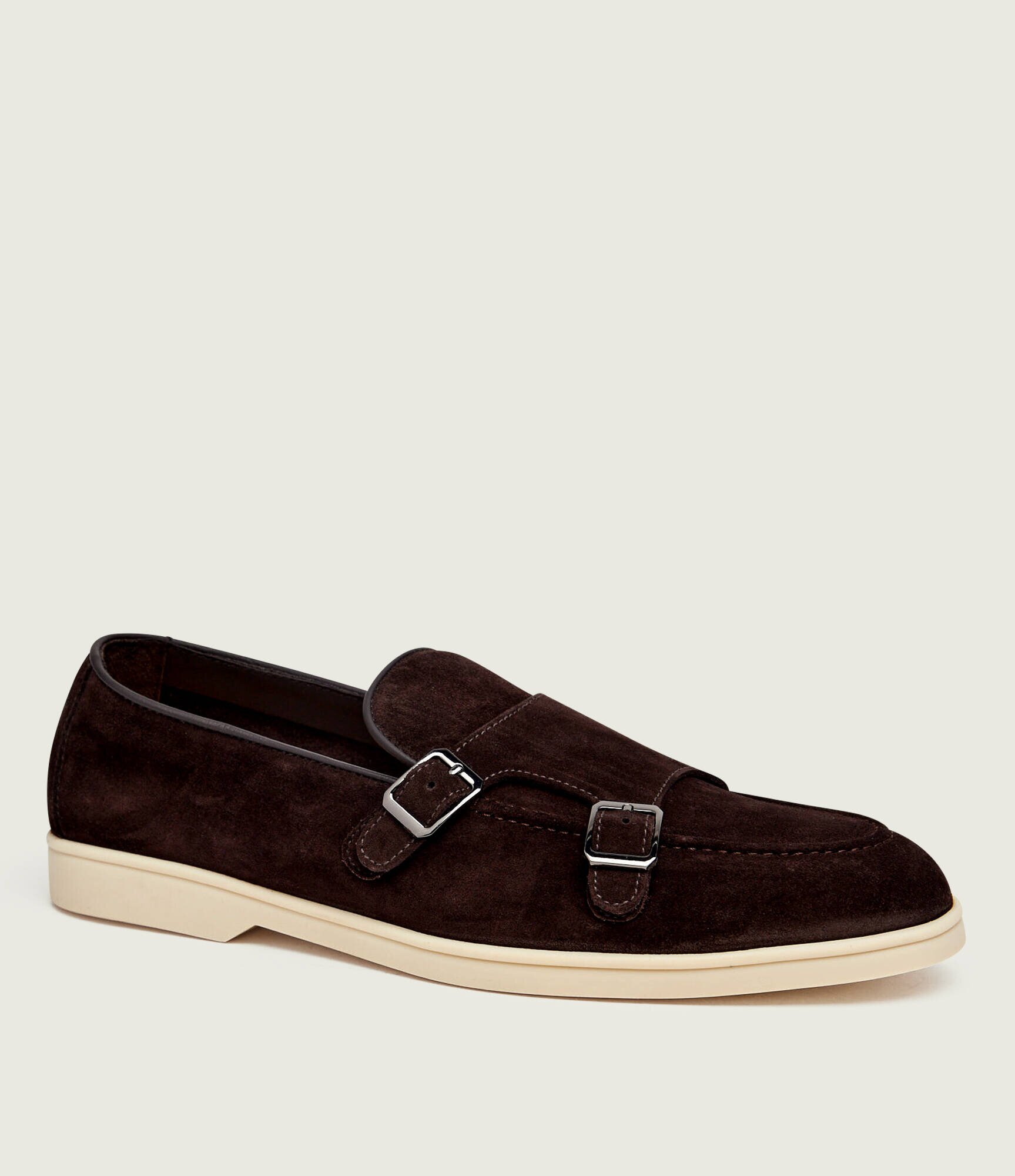 Doucal's Pantofi monk | piele întoarsă