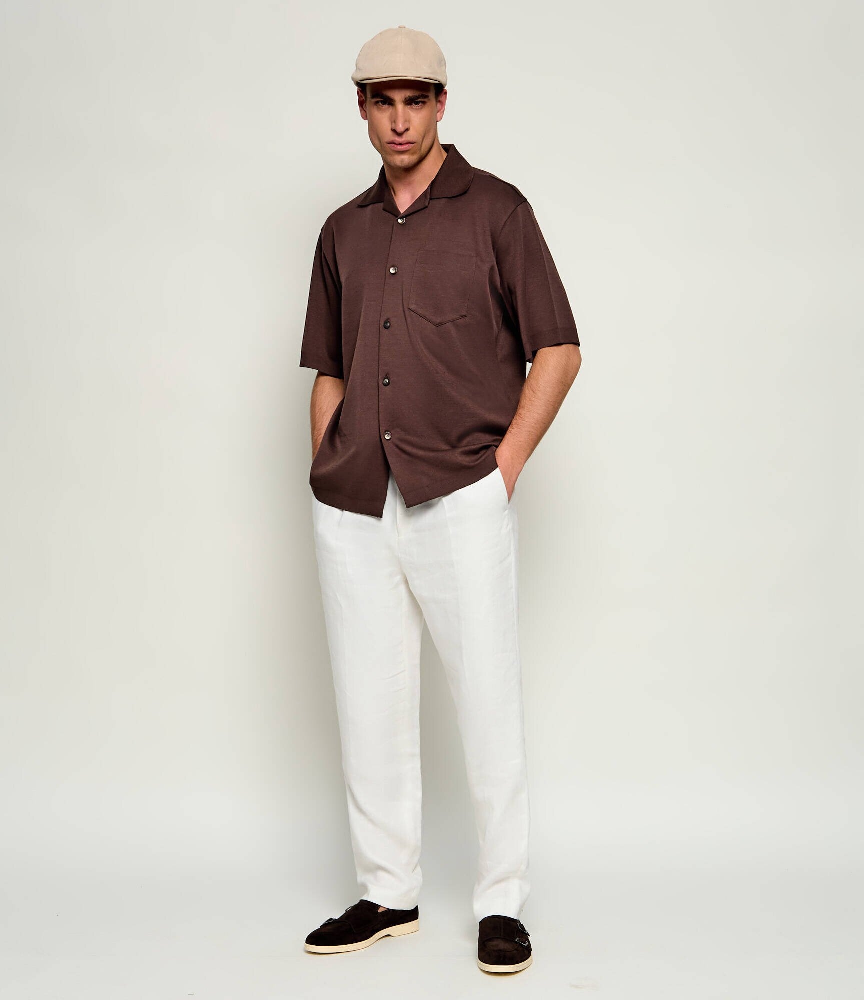 Doucal's Pantofi monk | piele întoarsă
