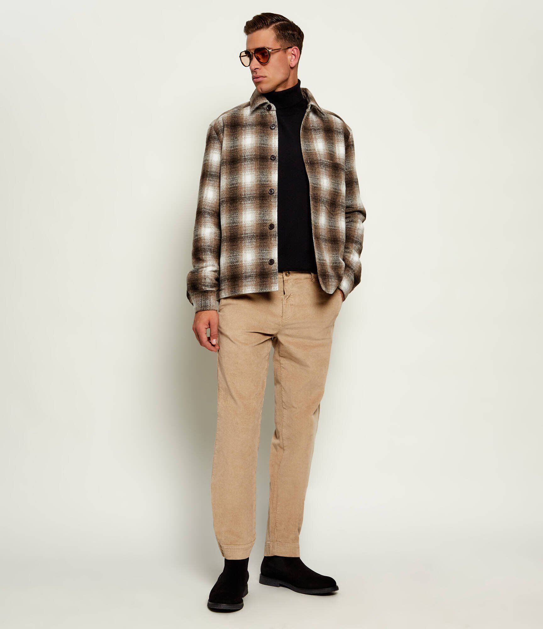 Drykorn Cămașă Dieggo_P | Oversize fit cu adaos de lână