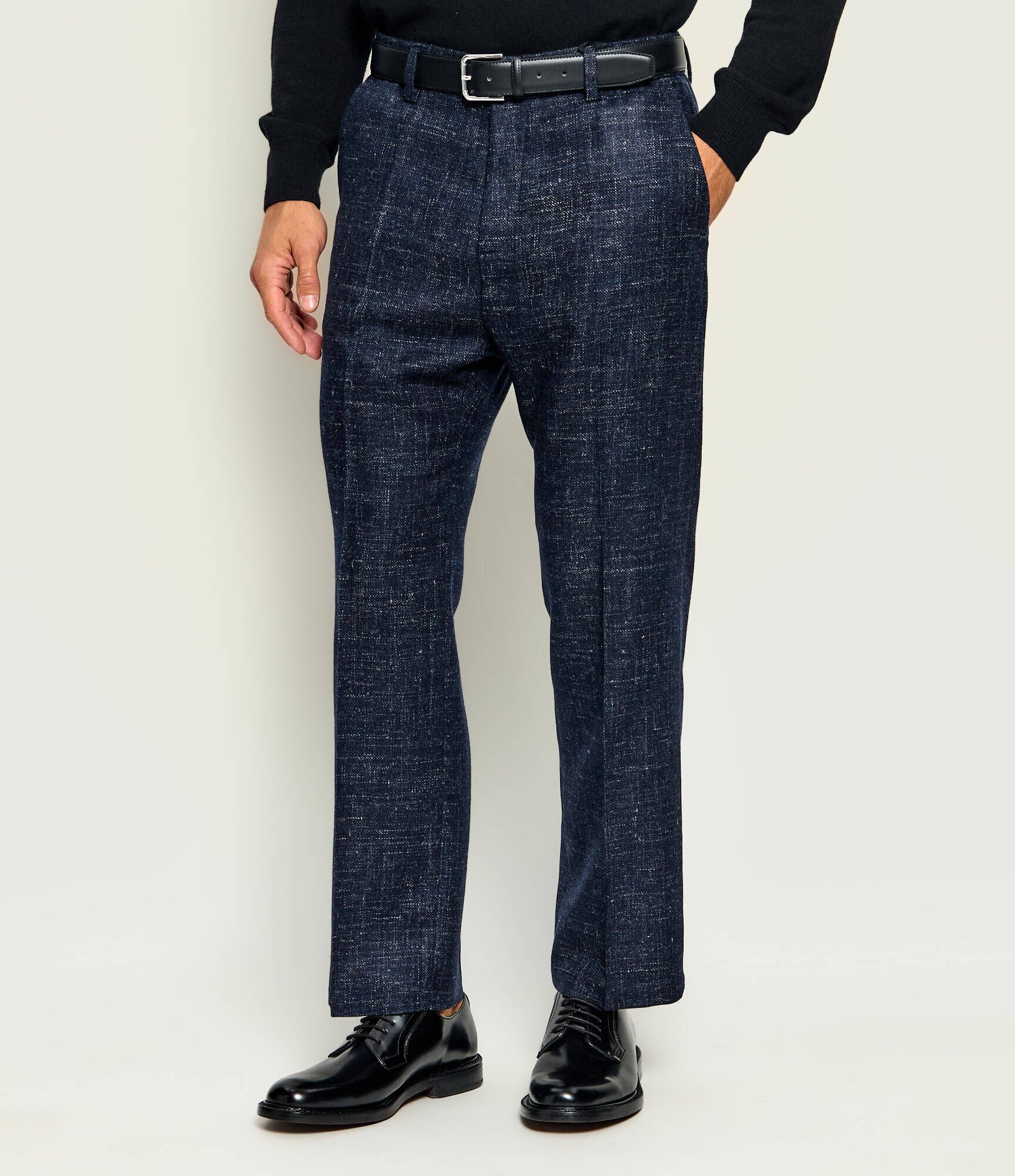 Drykorn De lână pantaloni chino Garona_B | Relaxed fit | cu adaos de in