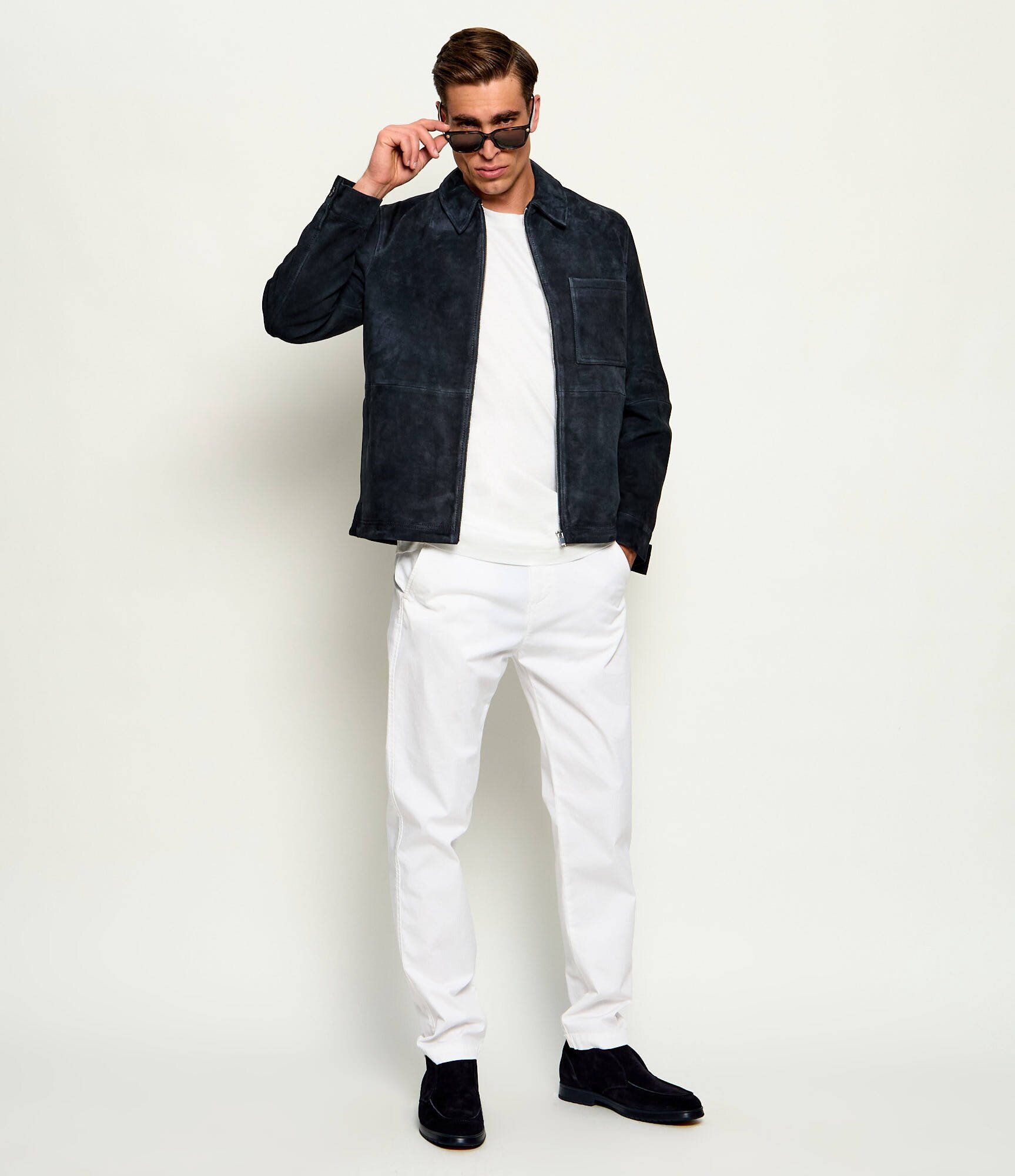 Drykorn Geacă Jerson | regular fit | piele întoarsă