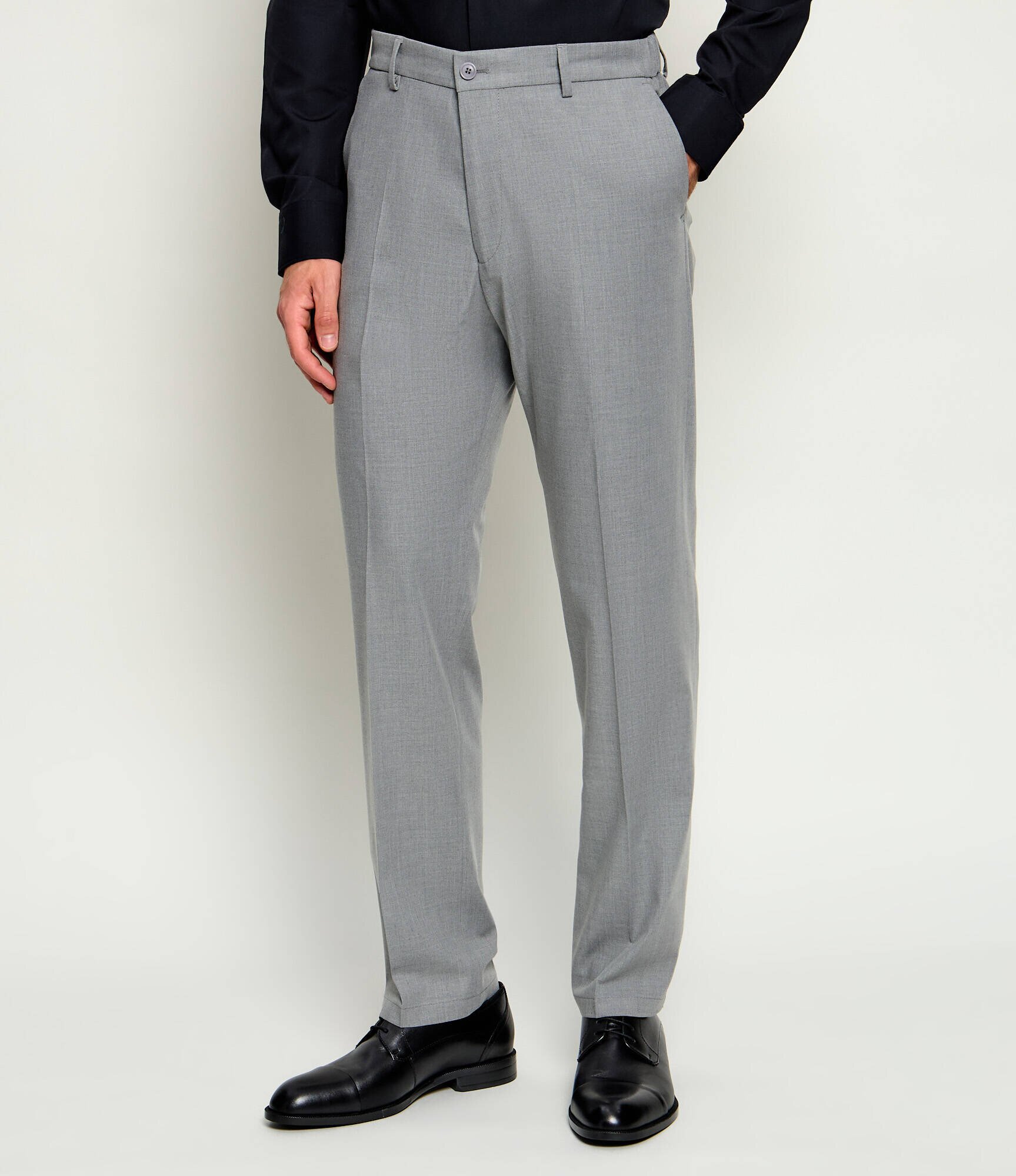 Drykorn Pantaloni Ajend_Rglr_Sk | Tapered fit cu adaos de lână