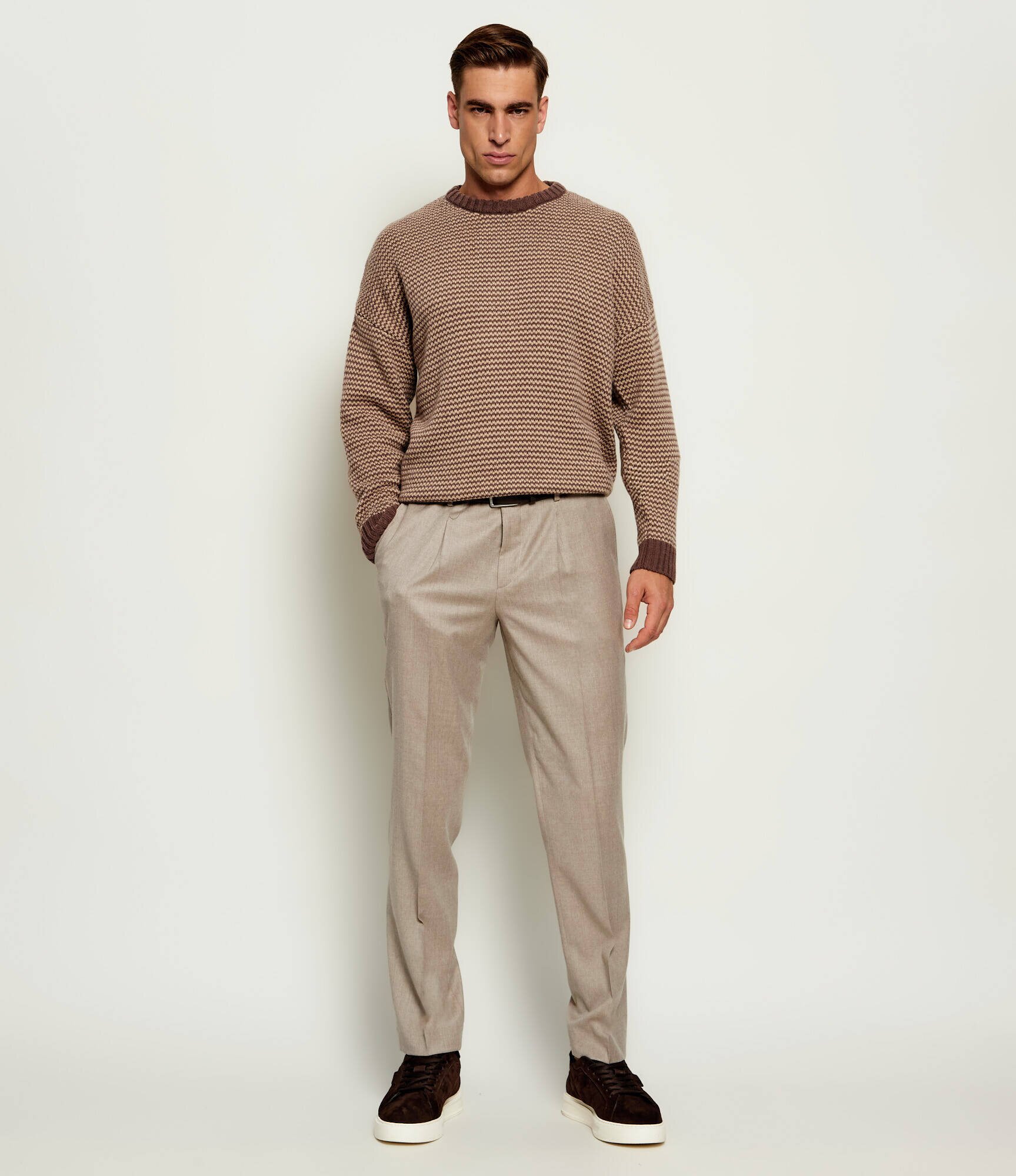 Drykorn Pulover Neelio | Relaxed fit cu adaos de lână