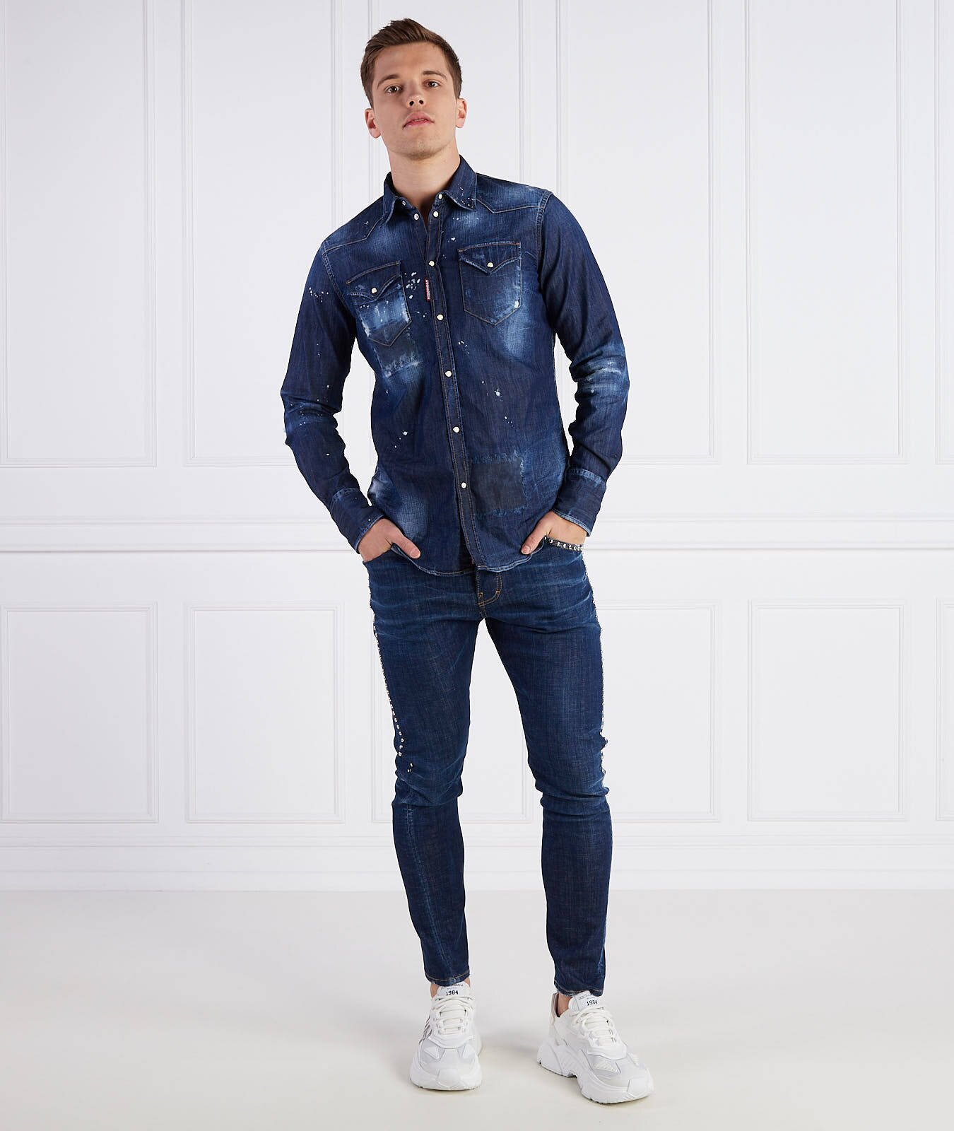 Dsquared2 Blugi SEXY TWIST JEAN | Slim Fit