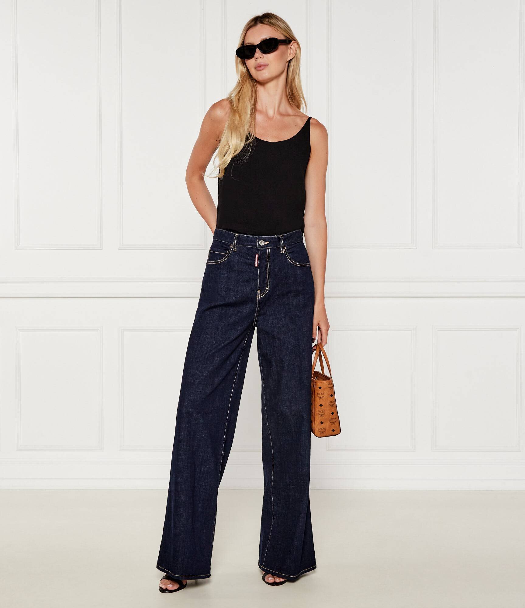 Dsquared2 Blugi Traveller Jean | flare fit | high waist