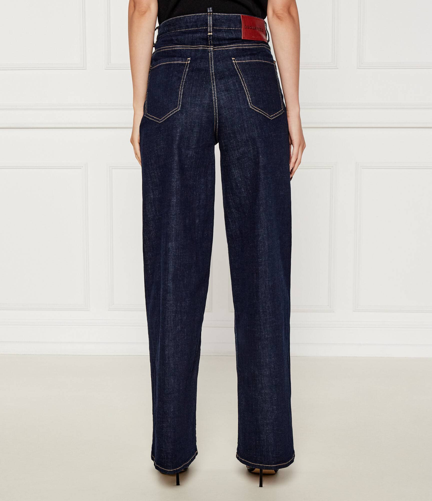 Dsquared2 Blugi Traveller Jean | flare fit | high waist