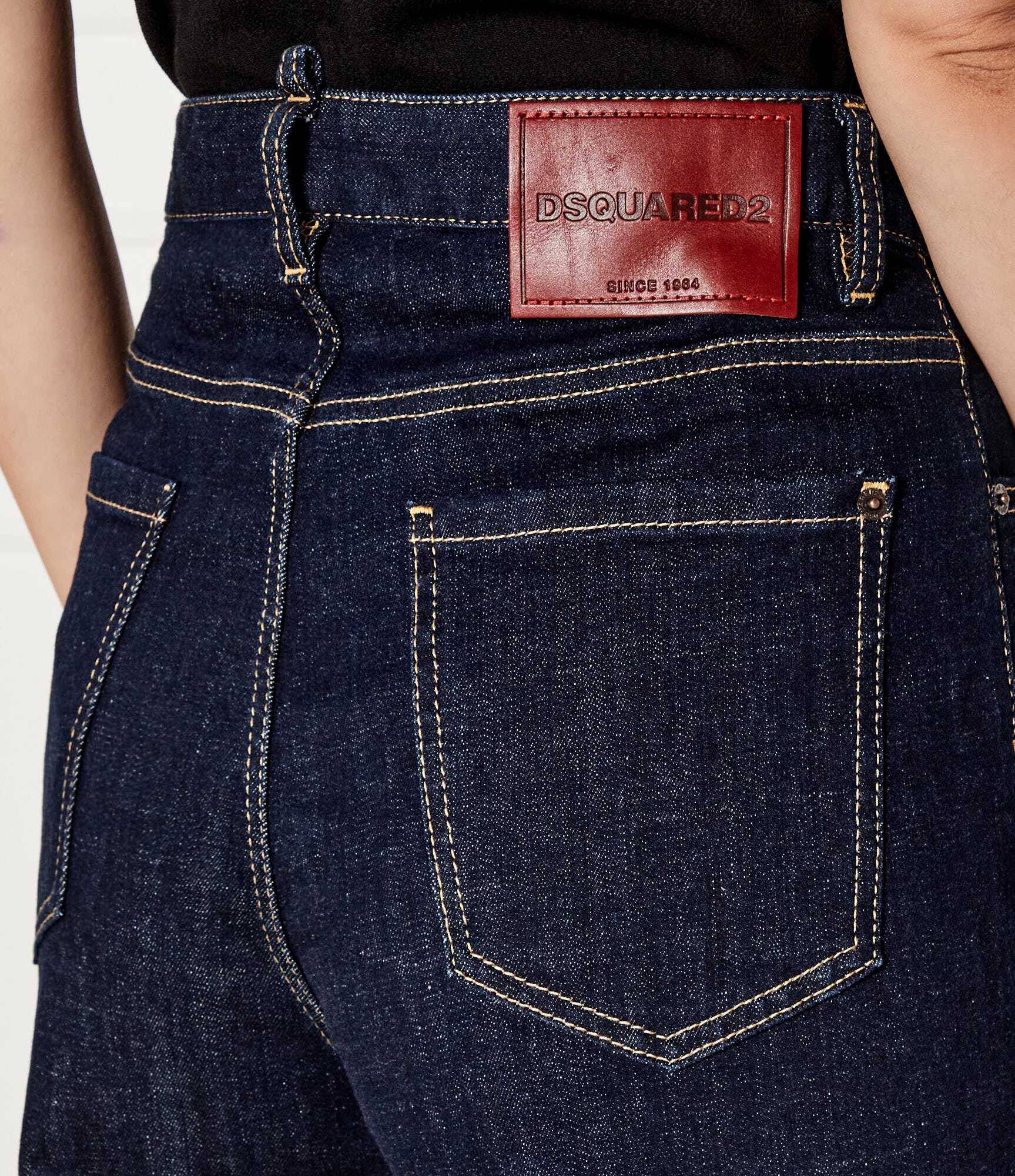 Dsquared2 Blugi Traveller Jean | flare fit | high waist