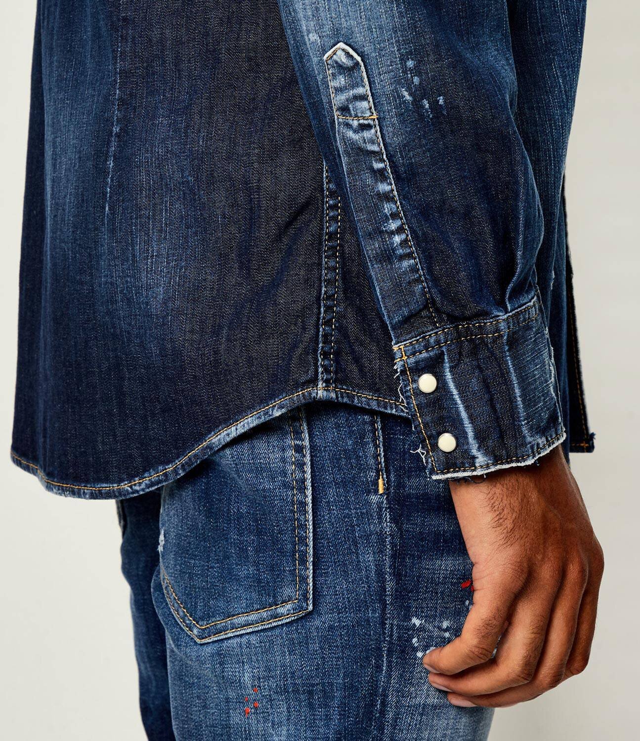 Dsquared2 De blugi cămașă Fashion Western | regular fit