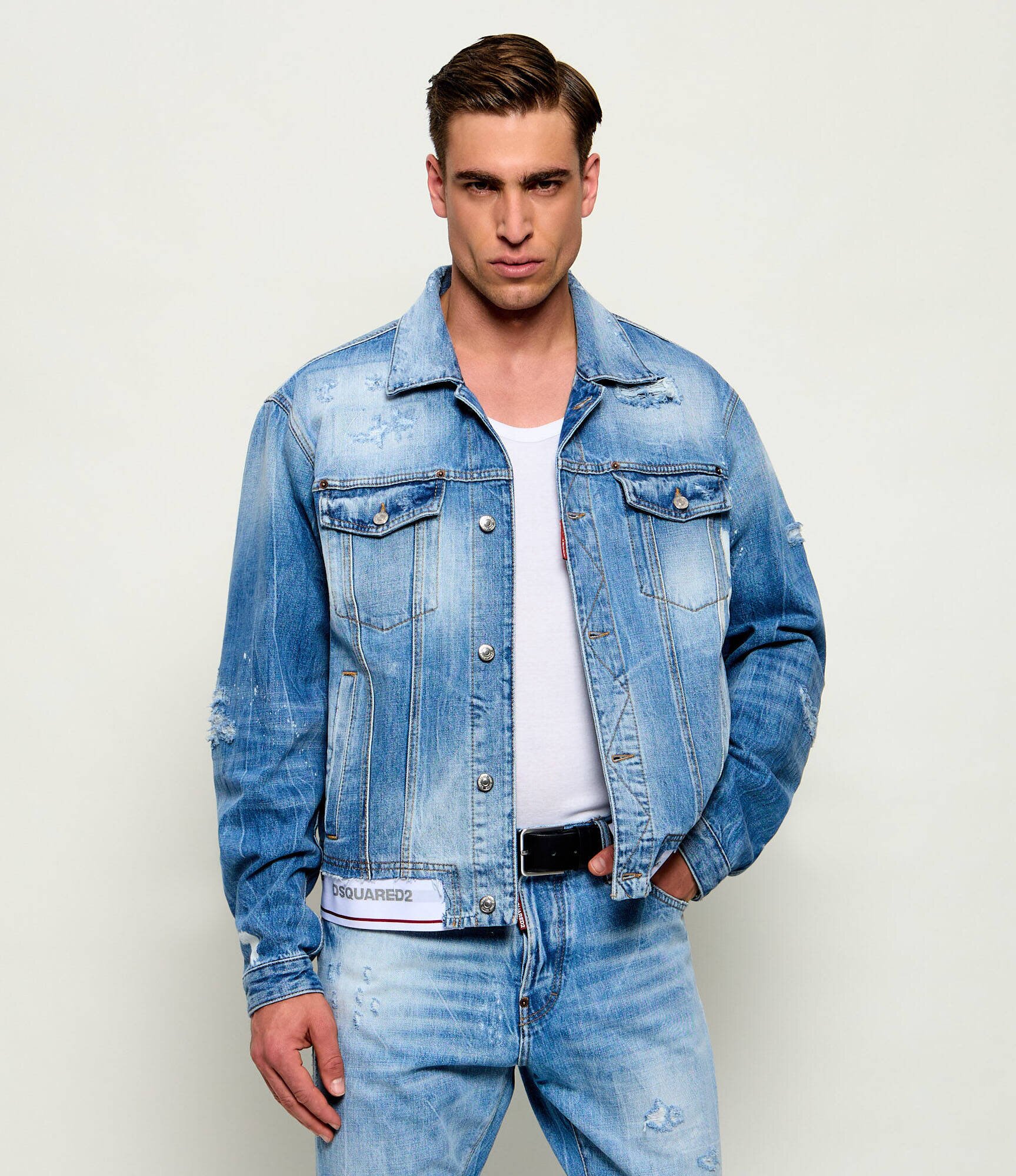 Dsquared2 De blugi geacă Over | Oversize fit