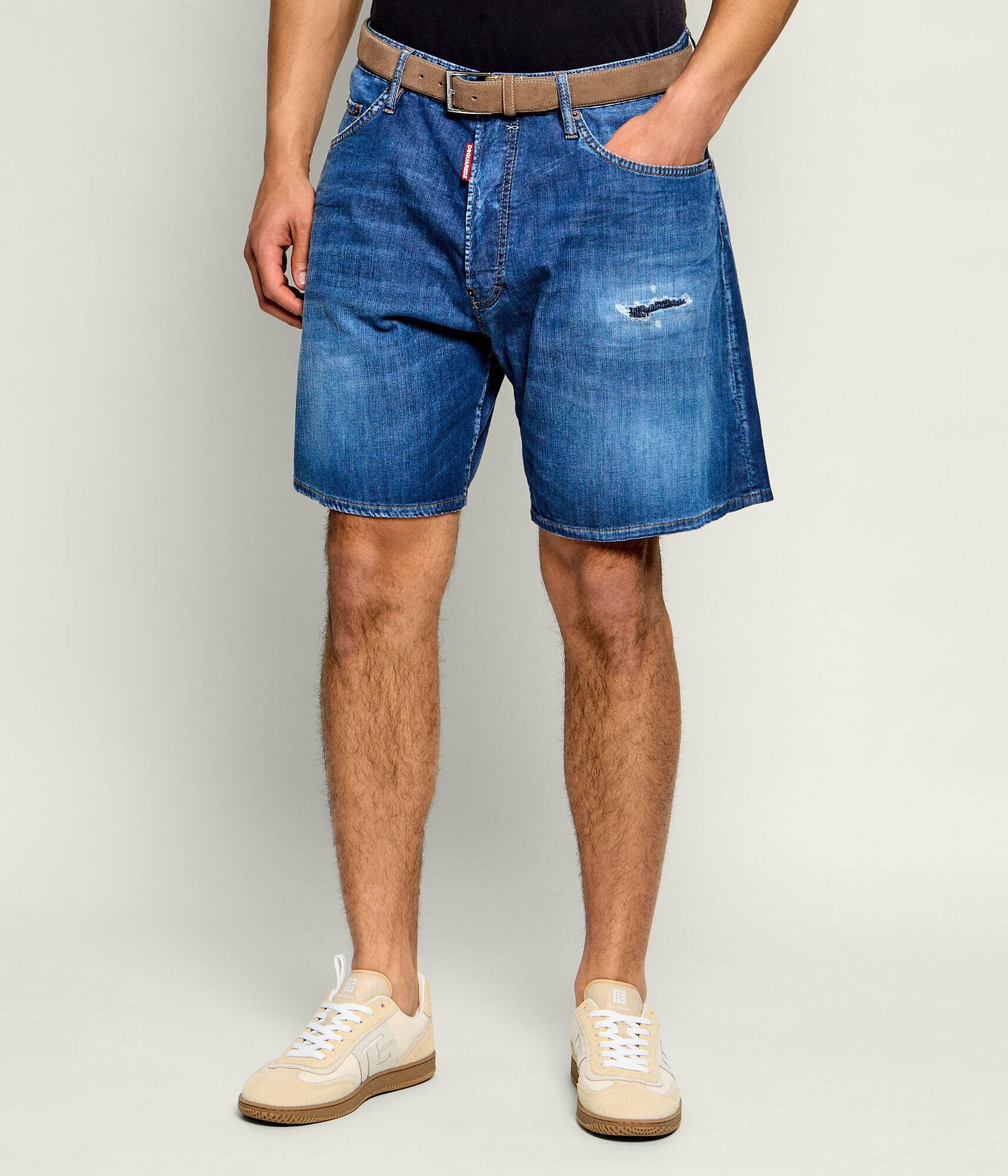 Dsquared2 De blugi pantaloni scurți Boxer | Relaxed fit