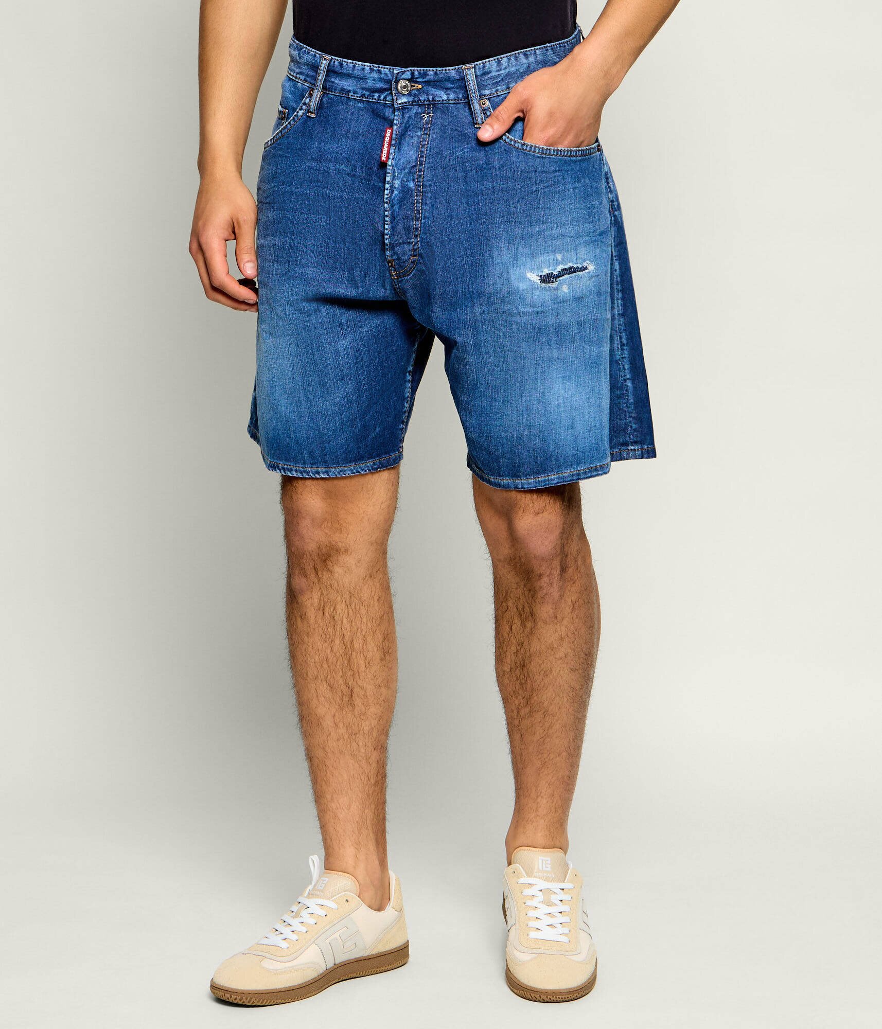 Dsquared2 De blugi pantaloni scurți Boxer | Relaxed fit