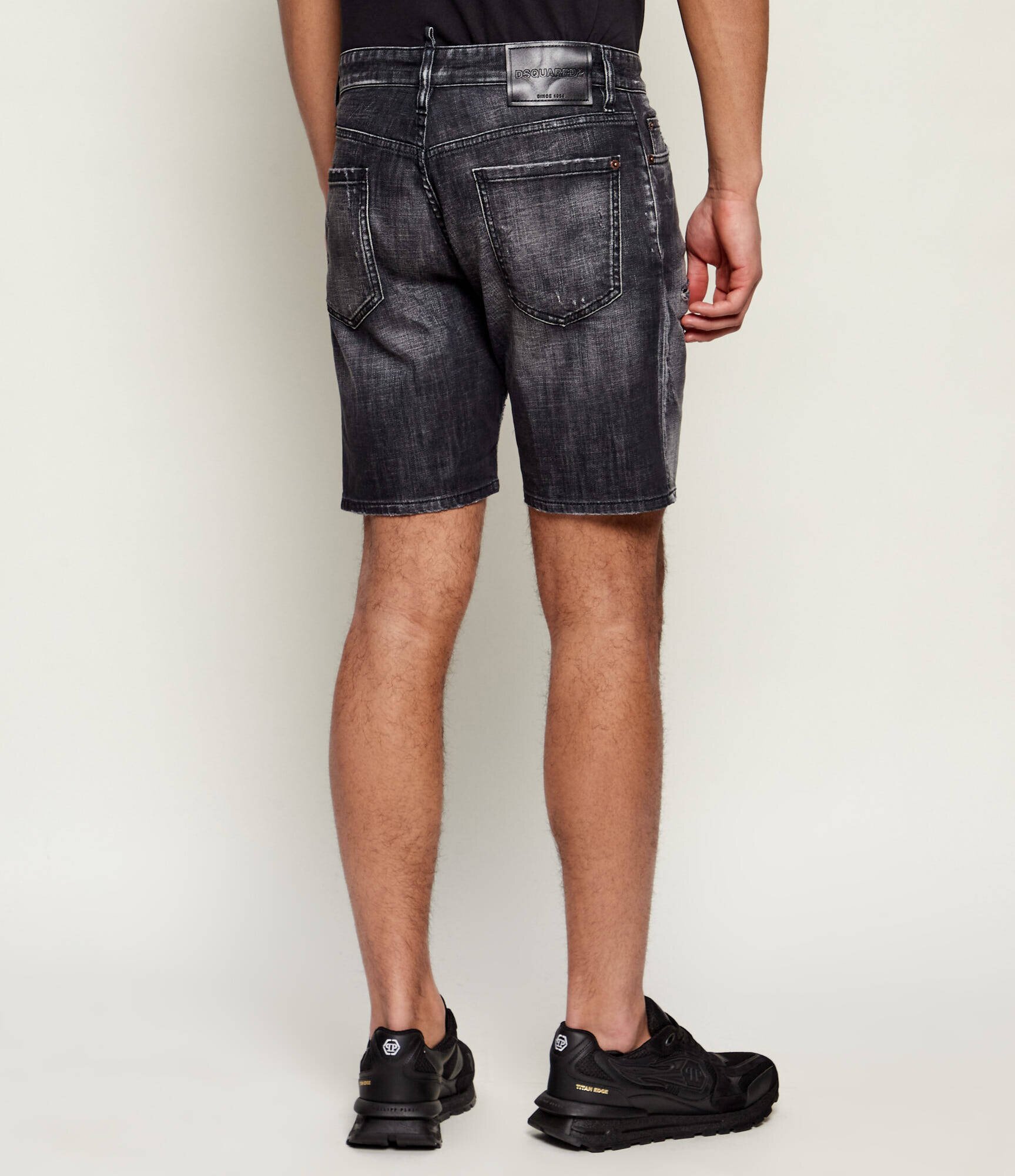 Dsquared2 De blugi pantaloni scurți MARINE | regular fit