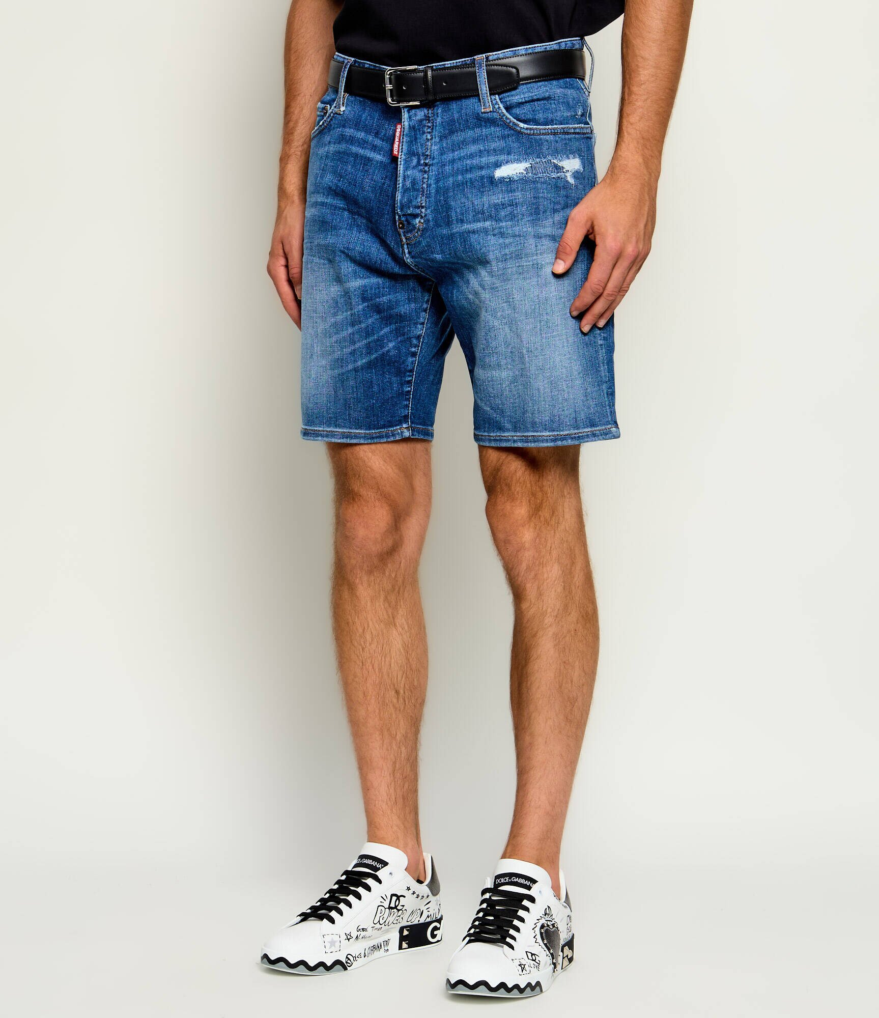 Dsquared2 De blugi pantaloni scurți Marine | regular fit
