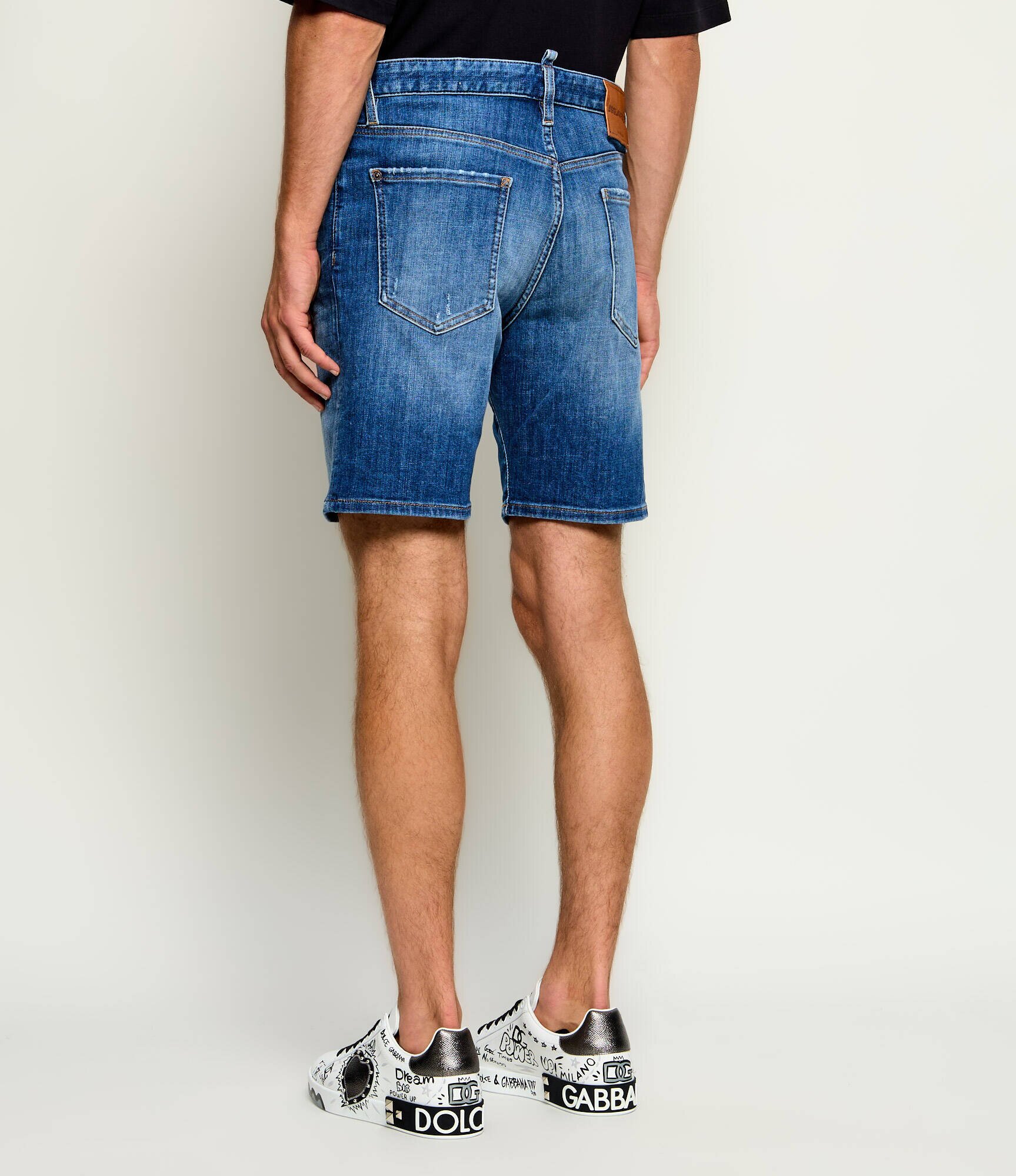 Dsquared2 De blugi pantaloni scurți Marine | regular fit