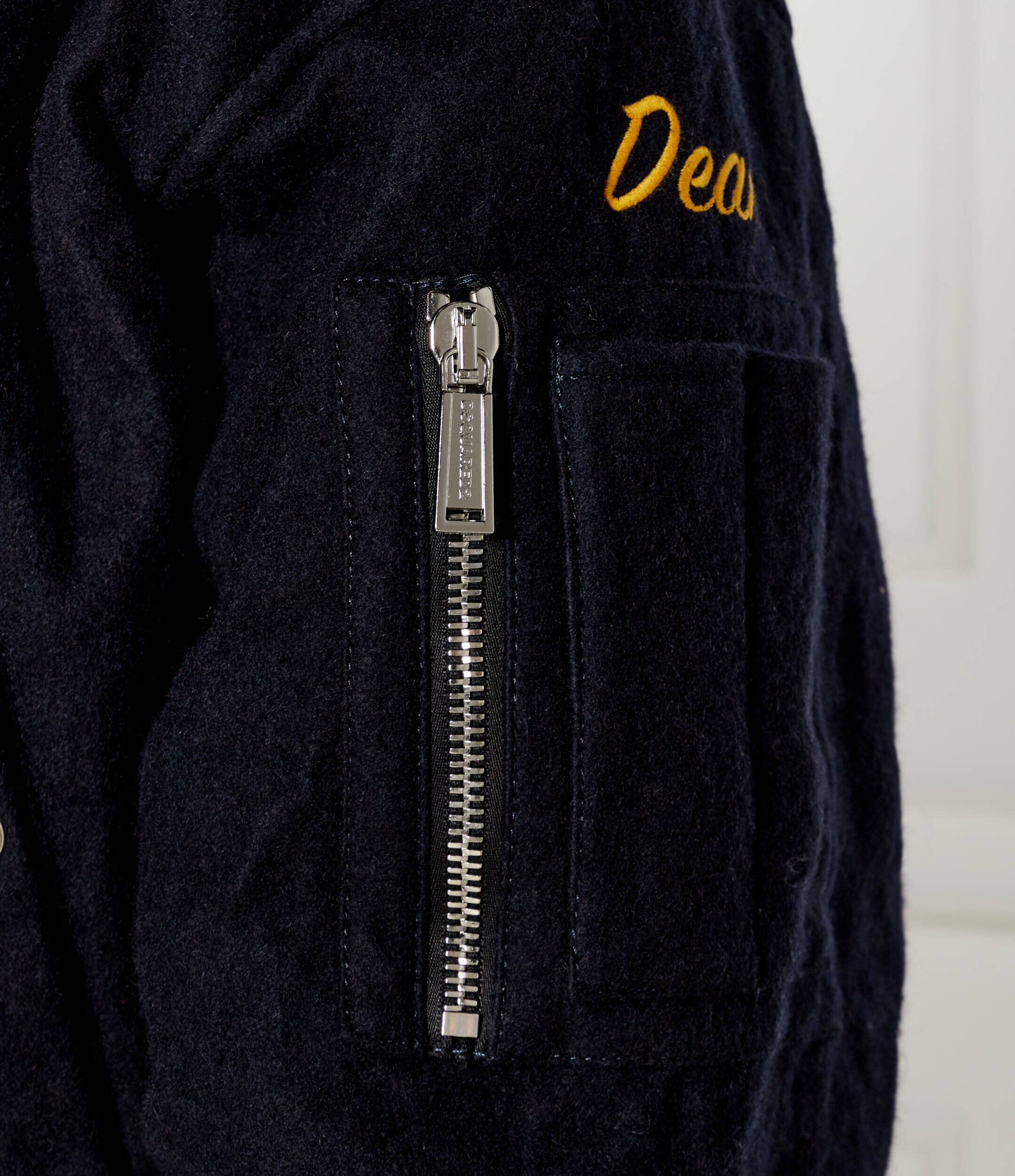Dsquared2 De lână geacă bomber | Regular Fit