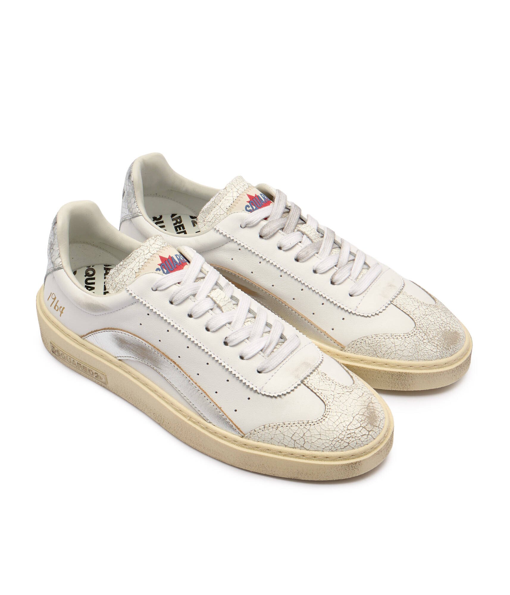 Dsquared2 De piele sneakers Lace-Up Low Top