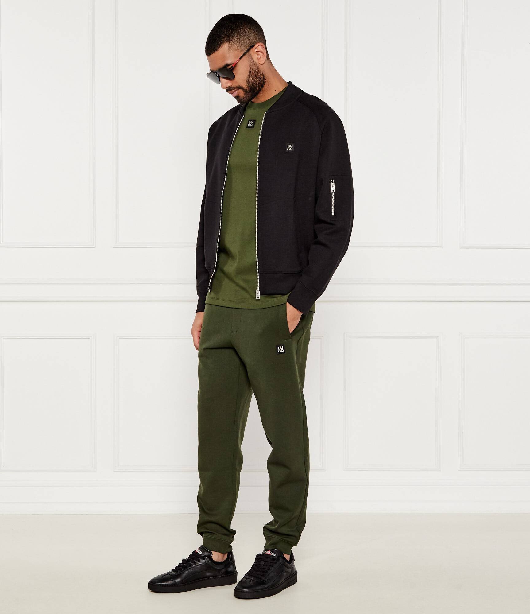 Dsquared2 De piele sneakers Rider | shearling