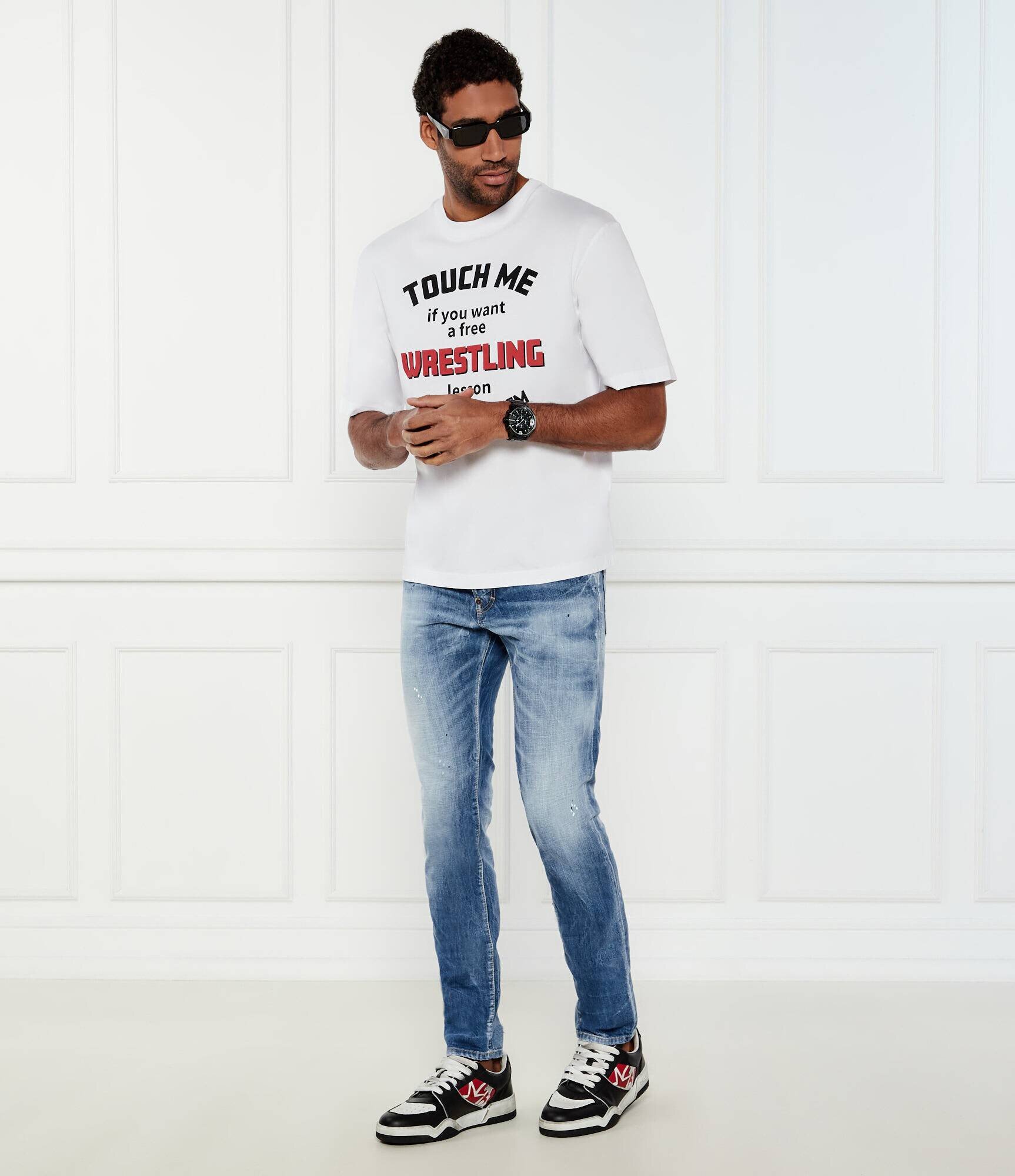 Dsquared2 De piele sneakers Spiker