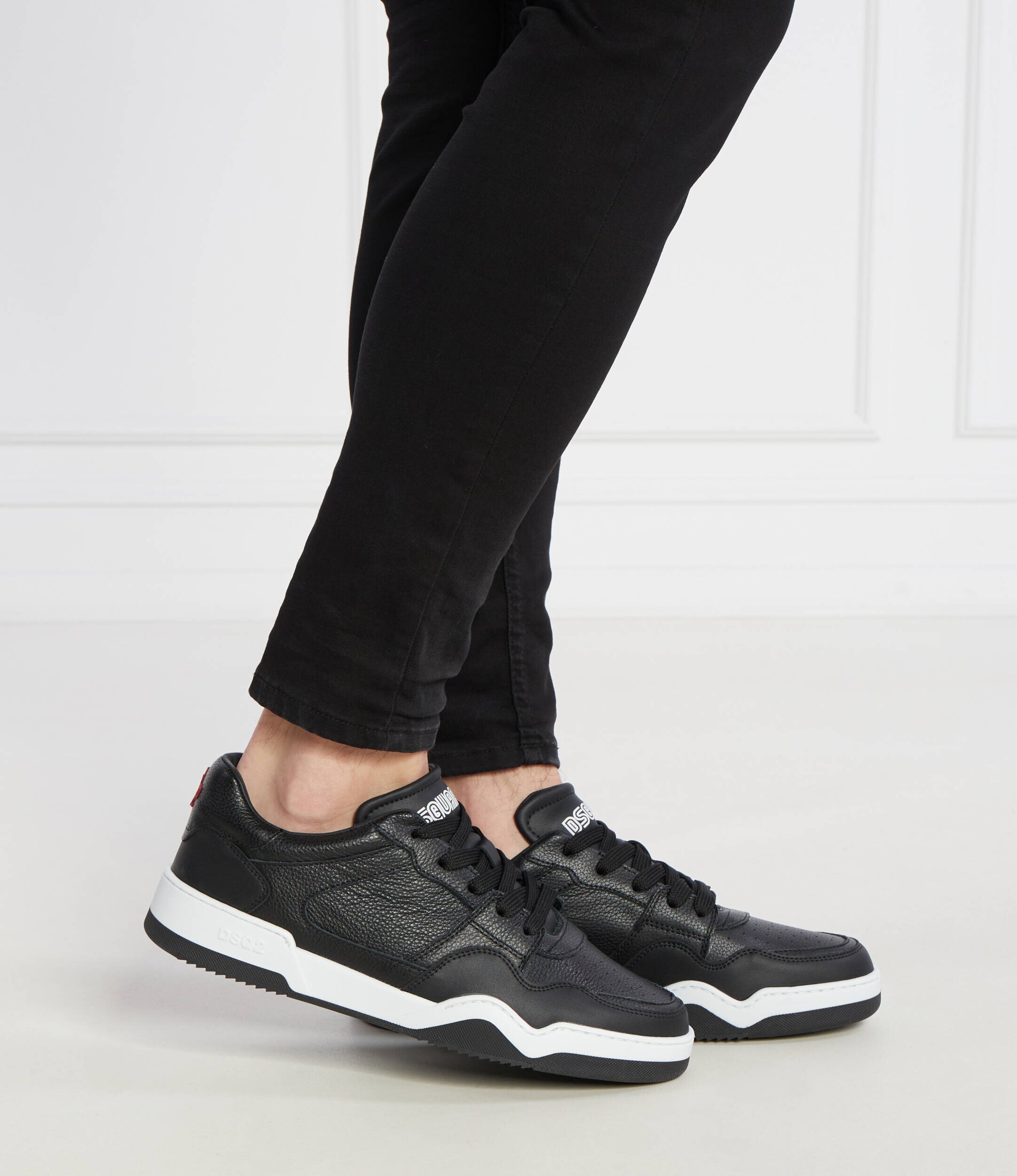 Dsquared2 De piele sneakers SPIKER