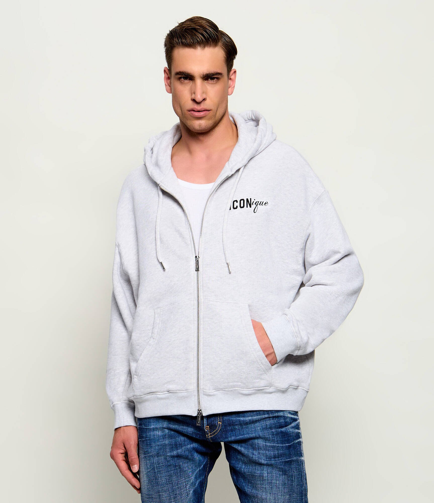 Dsquared2 Hanorac Iconique | Boyfriend fit